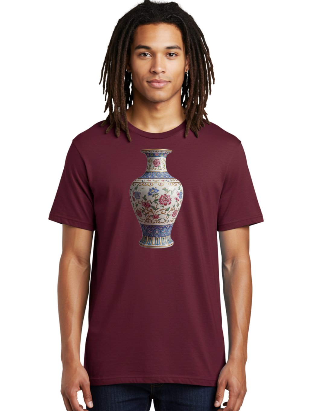Floral-Vase Men'S Graphic Tee, 100% Cotton, Comfortable Casual Summer Wear, Machine Washable, Vintage Camera, Old Camera, Antique Camera, Black Camera, Classic Photography, Photography Equipment, Nostalgic Device, Film Camera, Camera Art Bao430