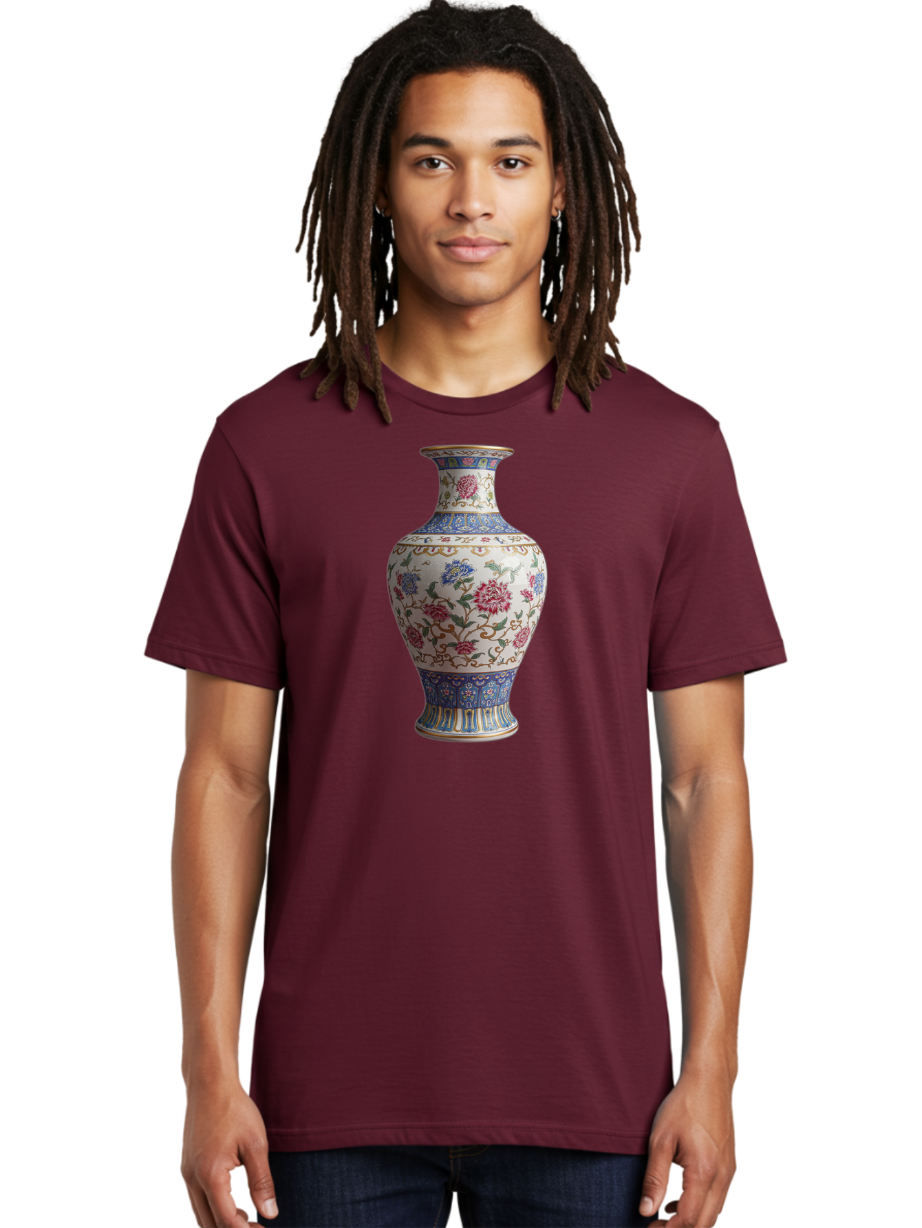 Floral-Vase Men'S Graphic Tee, 100% Cotton, Comfortable Casual Summer Wear, Machine Washable, Vintage Camera, Old Camera, Antique Camera, Black Camera, Classic Photography, Photography Equipment, Nostalgic Device, Film Camera, Camera Art Bao430