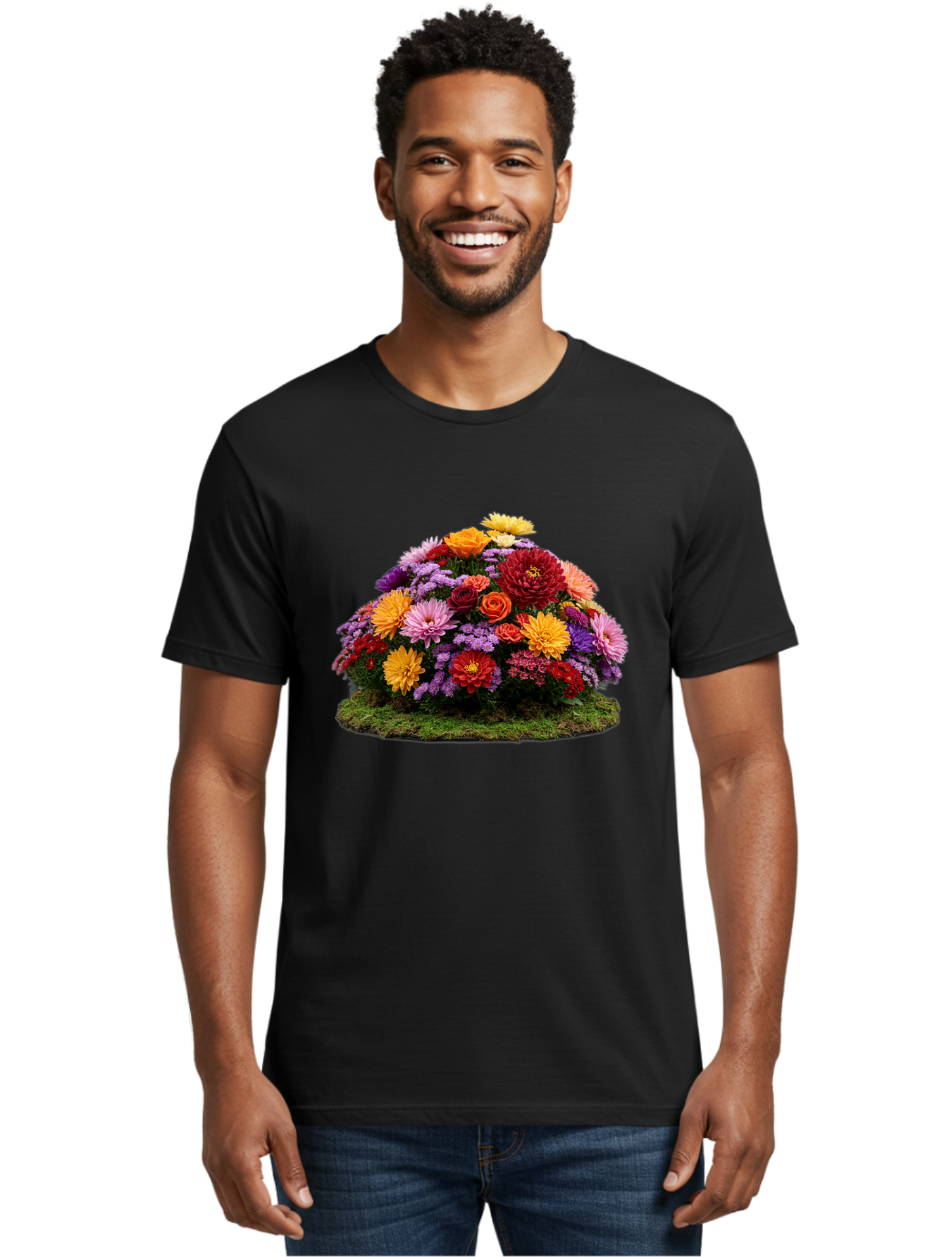 Flower-Arrangement Men'S Graphic Tee, 100% Cotton, Comfortable Casual Summer Wear, Machine Washable, Vintage Camera, Old Camera, Antique Camera, Black Camera, Classic Photography, Photography Equipment, Nostalgic Device, Film Camera, Bao431