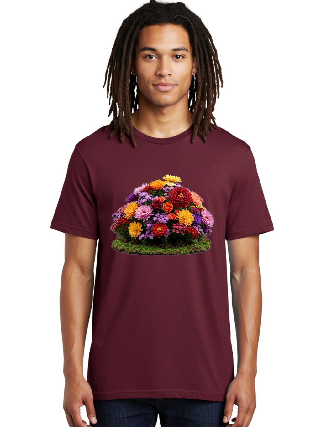Flower-Arrangement Men'S Graphic Tee, 100% Cotton, Comfortable Casual Summer Wear, Machine Washable, Vintage Camera, Old Camera, Antique Camera, Black Camera, Classic Photography, Photography Equipment, Nostalgic Device, Film Camera, Bao431