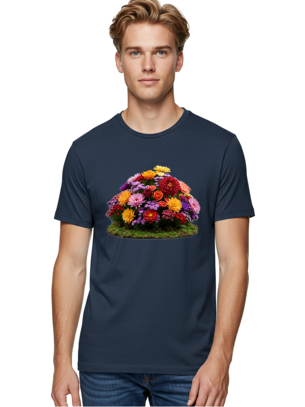 Flower-Arrangement Men'S Graphic Tee, 100% Cotton, Comfortable Casual Summer Wear, Machine Washable, Vintage Camera, Old Camera, Antique Camera, Black Camera, Classic Photography, Photography Equipment, Nostalgic Device, Film Camera, Bao431
