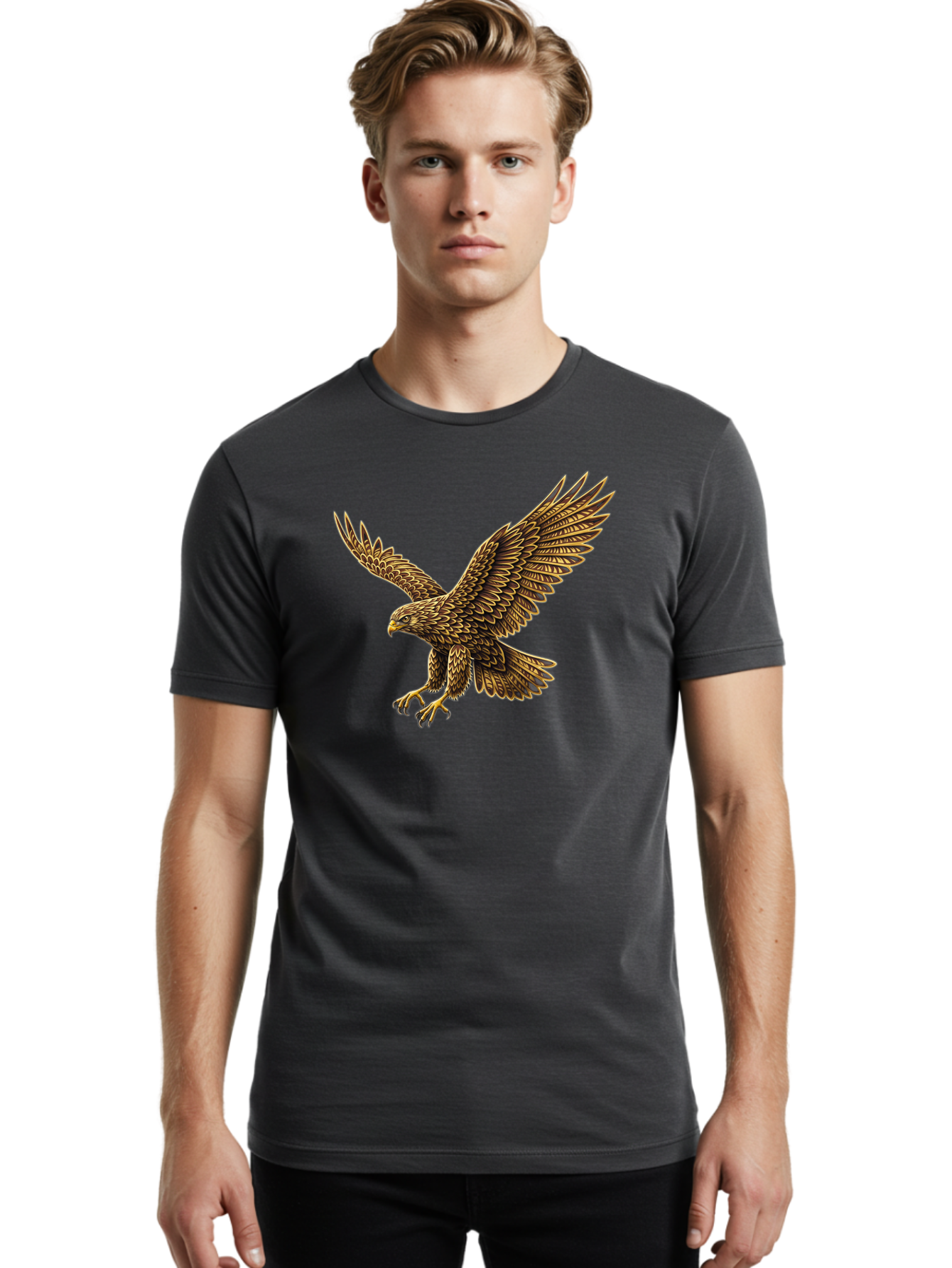 Flying-Eagle Men'S Graphic Tee, 100% Cotton, Comfortable Casual Summer Wear, Machine Washable, Vintage Camera, Old Camera, Antique Camera, Black Camera, Classic Photography, Photography Equipment, Nostalgic Device, Film Camera, Camera Art Bao433