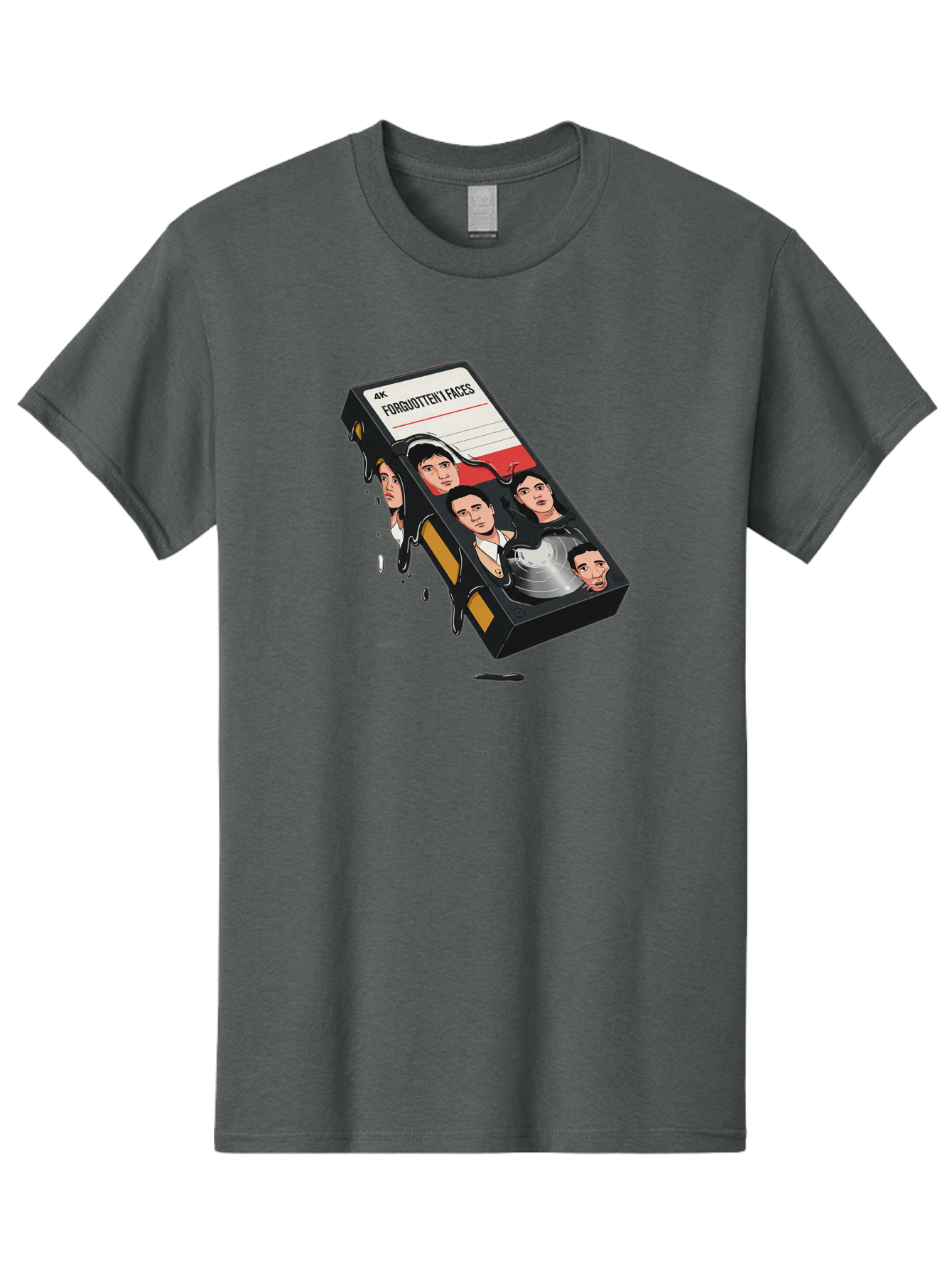 Forgotten-Faces Men'S Graphic Tee, 100% Cotton, Comfortable Casual Summer Wear, Machine Washable, Vintage Camera, Old Camera, Antique Camera, Black Camera, Classic Photography, Photography Equipment, Nostalgic Device, Film Camera, Camera Art Bao436