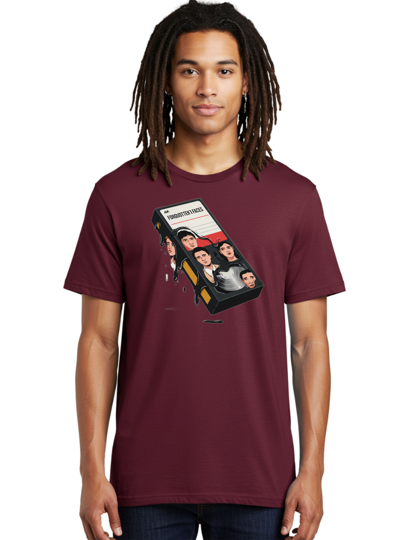 Forgotten-Faces Men'S Graphic Tee, 100% Cotton, Comfortable Casual Summer Wear, Machine Washable, Vintage Camera, Old Camera, Antique Camera, Black Camera, Classic Photography, Photography Equipment, Nostalgic Device, Film Camera, Camera Art Bao436