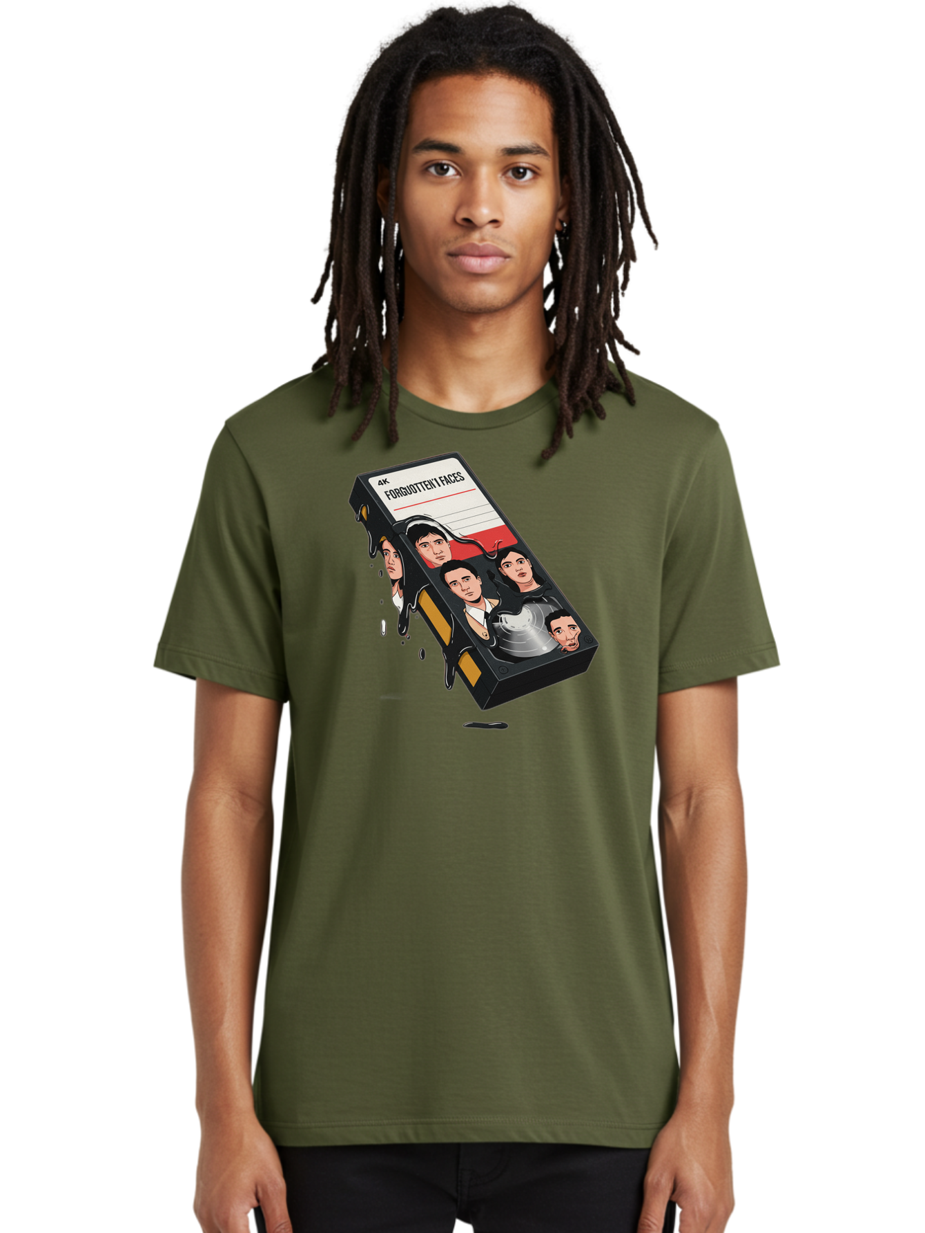 Forgotten-Faces Men'S Graphic Tee, 100% Cotton, Comfortable Casual Summer Wear, Machine Washable, Vintage Camera, Old Camera, Antique Camera, Black Camera, Classic Photography, Photography Equipment, Nostalgic Device, Film Camera, Camera Art Bao436