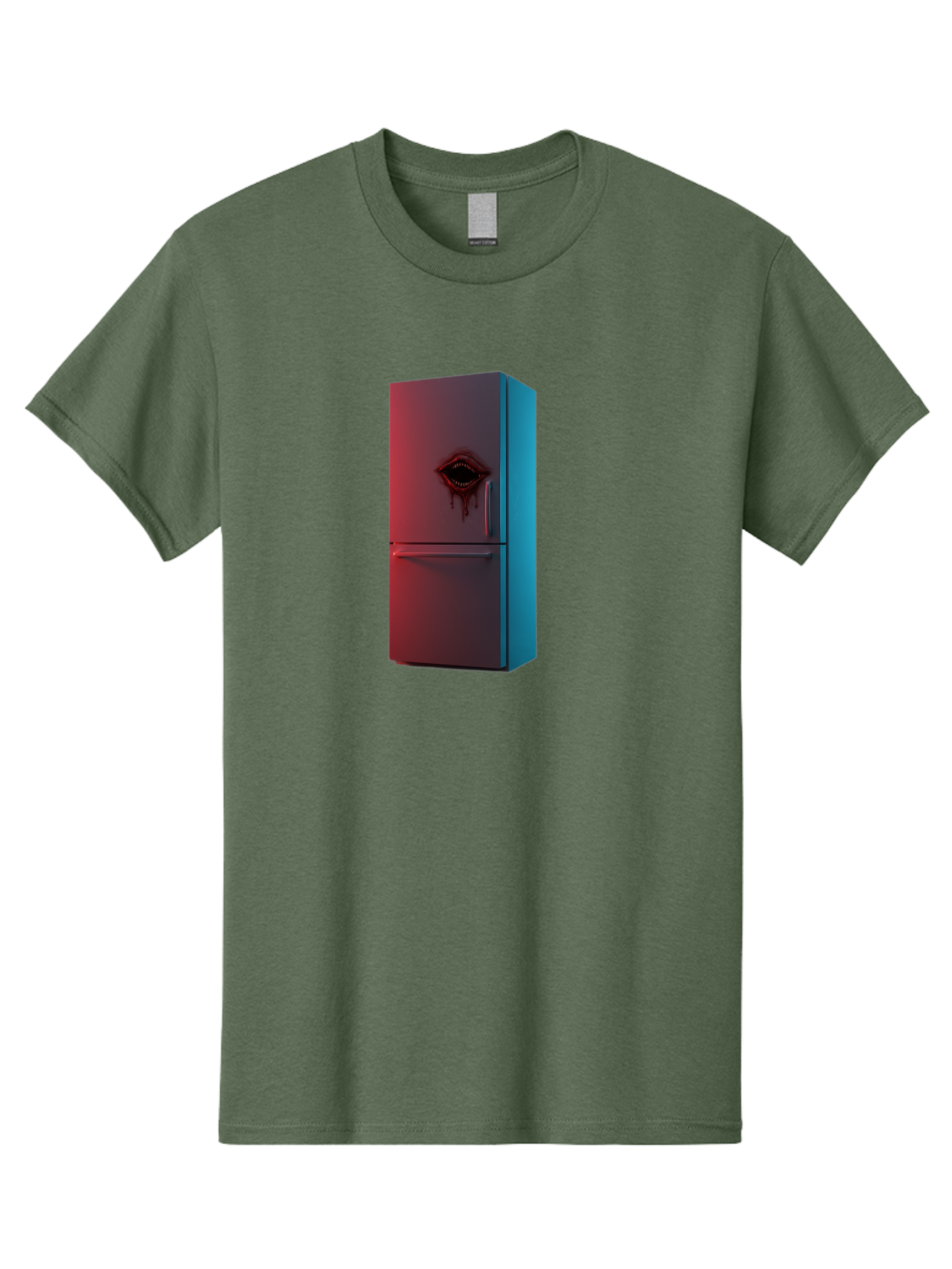 Fridge-With-Mouth Men'S Graphic Tee, 100% Cotton, Comfortable Casual Summer Wear, Machine Washable, Vintage Camera, Old Camera, Antique Camera, Black Camera, Classic Photography, Photography Equipment, Nostalgic Device, Film Camera, Camera Art Bao437