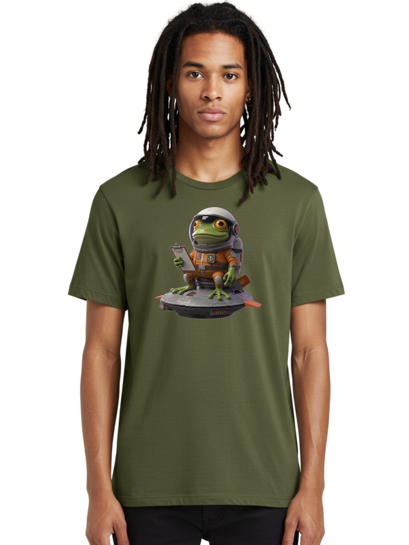 Frog-Astronaut Men'S Graphic Tee, 100% Cotton, Comfortable Casual Summer Wear, Machine Washable, Vintage Camera, Old Camera, Antique Camera, Black Camera, Classic Photography, Photography Equipment, Nostalgic Device, Film Camera, Camera Art Bao438