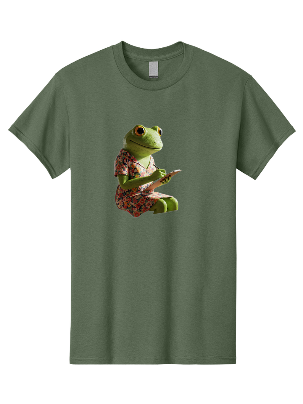 Frog-In-Floral-Dress Men'S Graphic Tee, 100% Cotton, Comfortable Casual Summer Wear, Machine Washable, Vintage Camera, Old Camera, Antique Camera, Black Camera, Classic Photography, Photography Equipment, Nostalgic Device, Film Camera, Bao440