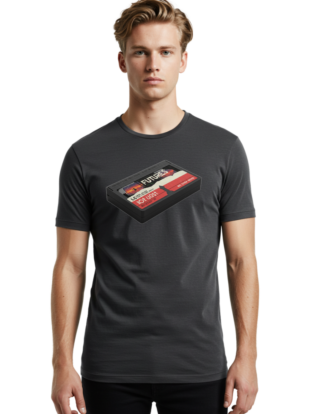 Futures Men'S Graphic Tee, 100% Cotton, Comfortable Casual Summer Wear, Machine Washable, Vintage Camera, Old Camera, Antique Camera, Black Camera, Classic Photography, Photography Equipment, Nostalgic Device, Film Camera, Camera Art Bao444