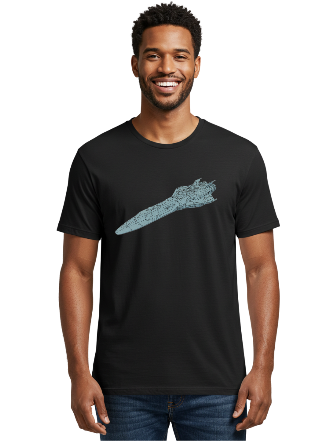 Futuristic-Spacecraft Men'S Graphic Tee, 100% Cotton, Comfortable Casual Summer Wear, Machine Washable, Vintage Camera, Old Camera, Antique Camera, Black Camera, Classic Photography, Photography Equipment, Nostalgic Device, Film Camera, Bao445