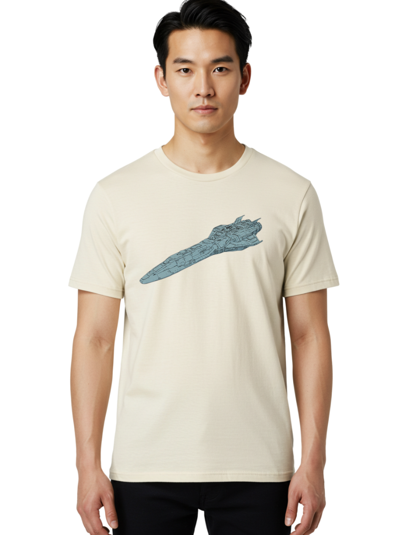 Futuristic-Spacecraft Men'S Graphic Tee, 100% Cotton, Comfortable Casual Summer Wear, Machine Washable, Vintage Camera, Old Camera, Antique Camera, Black Camera, Classic Photography, Photography Equipment, Nostalgic Device, Film Camera, Bao445