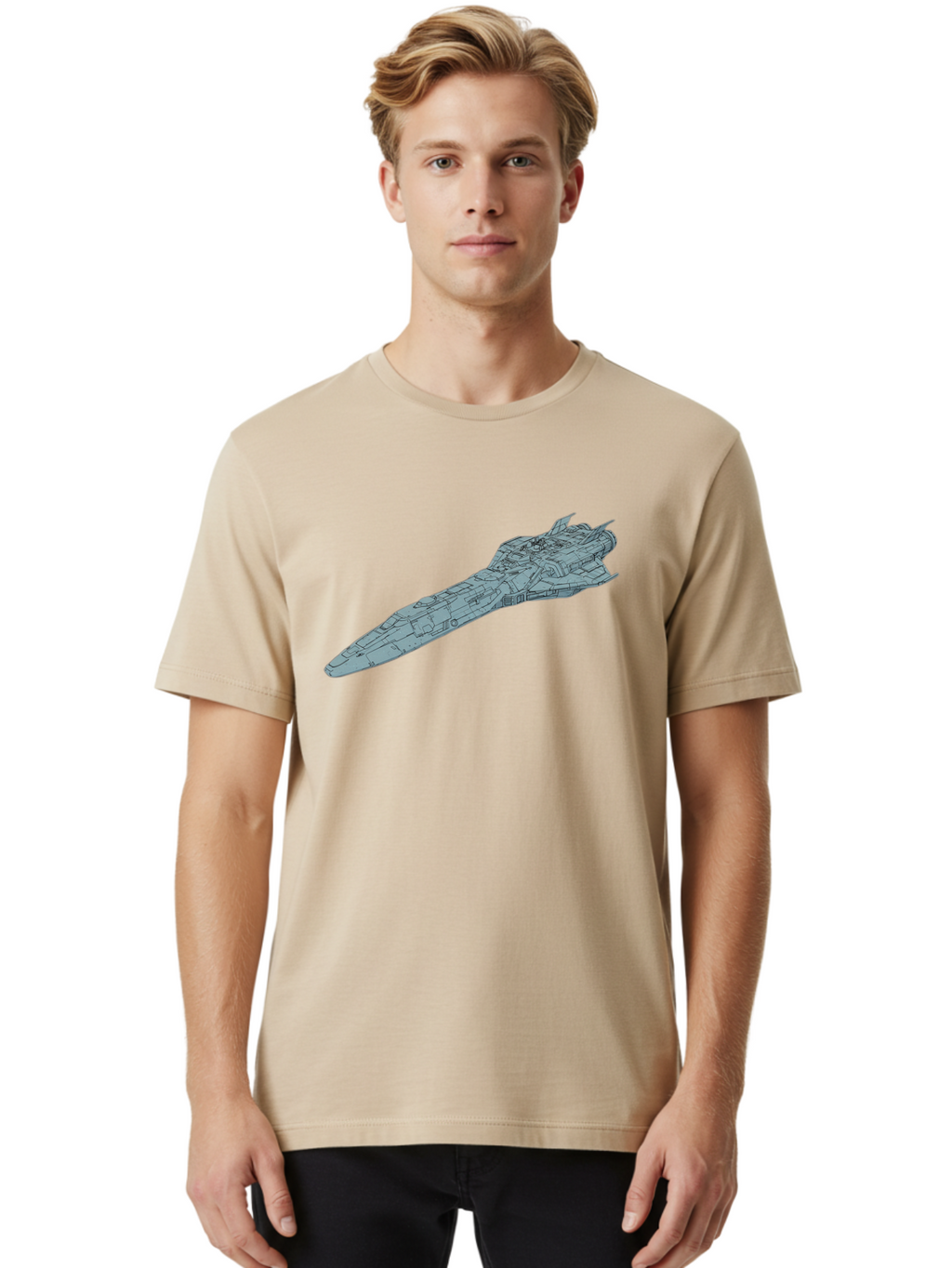 Futuristic-Spacecraft Men'S Graphic Tee, 100% Cotton, Comfortable Casual Summer Wear, Machine Washable, Vintage Camera, Old Camera, Antique Camera, Black Camera, Classic Photography, Photography Equipment, Nostalgic Device, Film Camera, Bao445