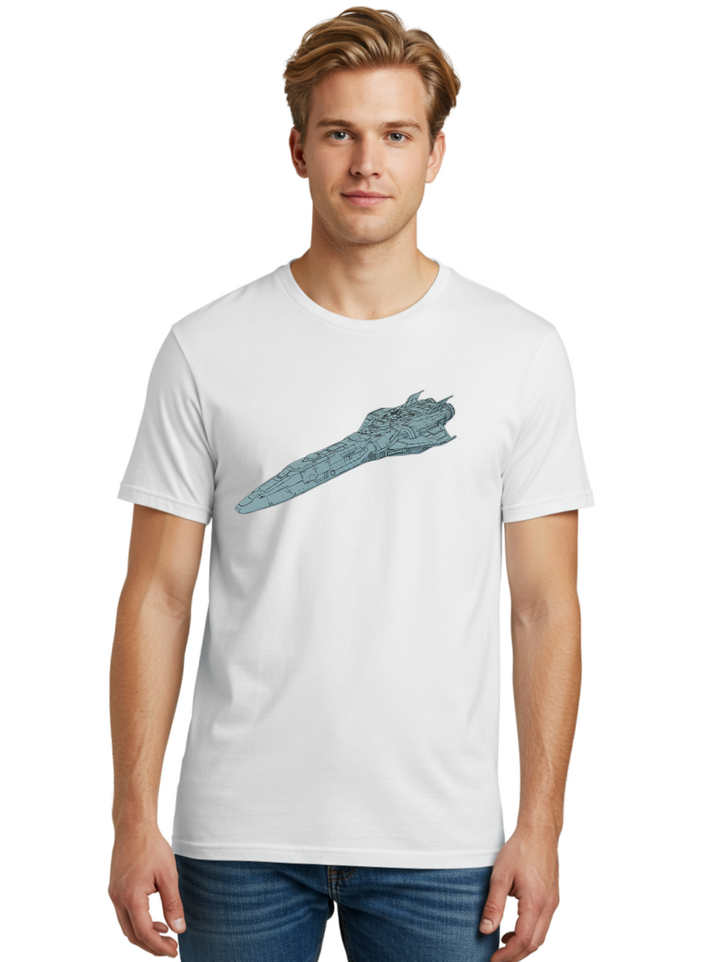 Futuristic-Spacecraft Men'S Graphic Tee, 100% Cotton, Comfortable Casual Summer Wear, Machine Washable, Vintage Camera, Old Camera, Antique Camera, Black Camera, Classic Photography, Photography Equipment, Nostalgic Device, Film Camera, Bao445