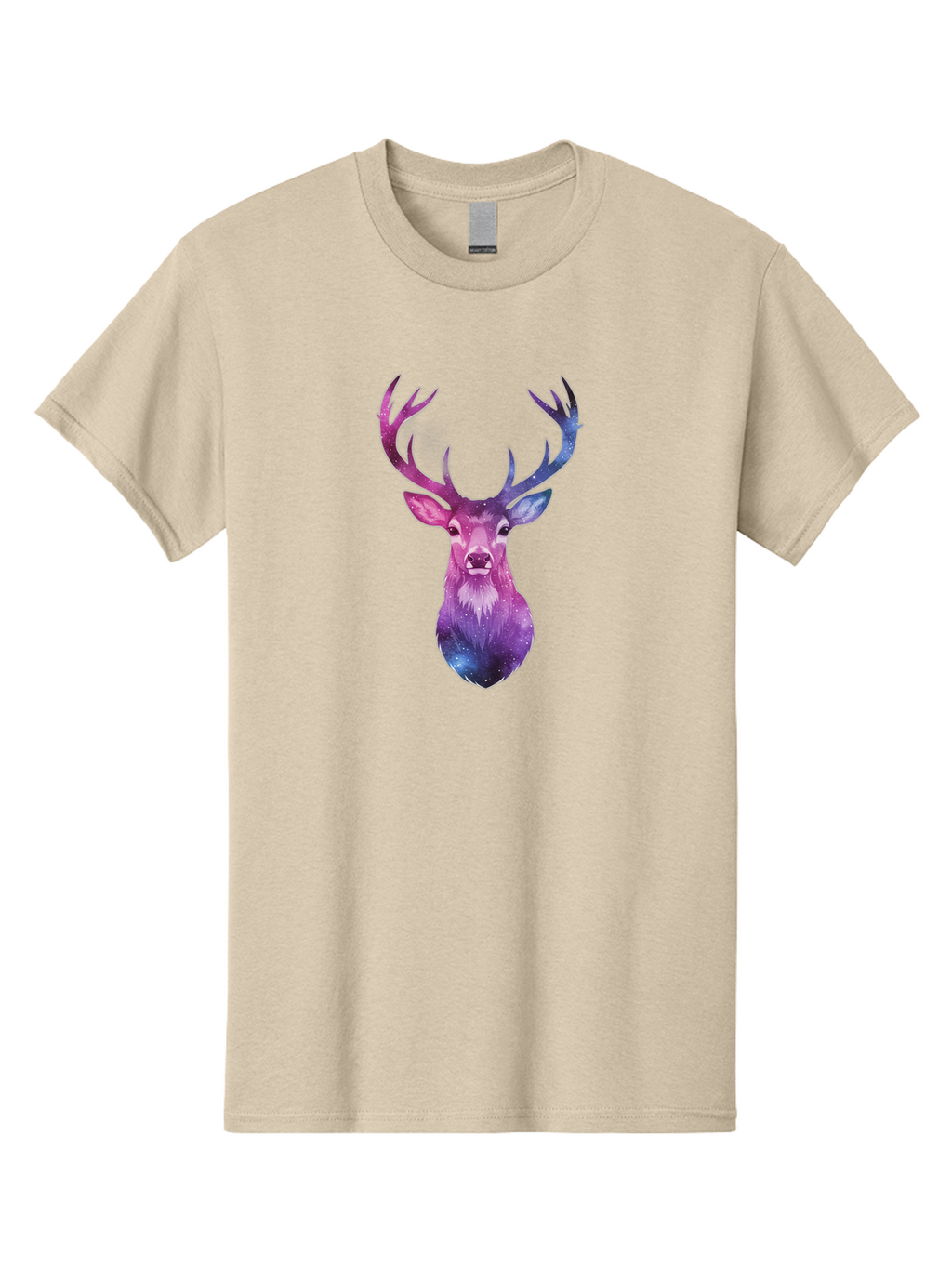 Galaxy-Deer-Head Men'S Graphic Tee, 100% Cotton, Comfortable Casual Summer Wear, Machine Washable, Vintage Camera, Old Camera, Antique Camera, Black Camera, Classic Photography, Photography Equipment, Nostalgic Device, Film Camera, Camera Art Bao448