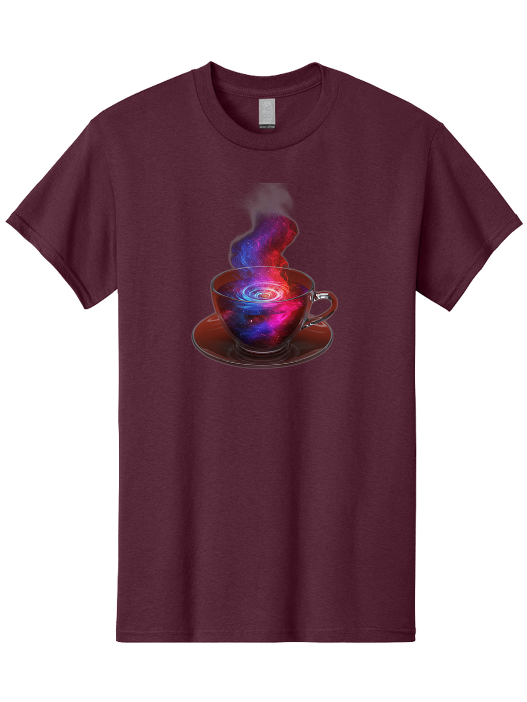 Galaxy-Tea-Cup Men'S Graphic Tee, 100% Cotton, Comfortable Casual Summer Wear, Machine Washable, Vintage Camera, Old Camera, Antique Camera, Black Camera, Classic Photography, Photography Equipment, Nostalgic Device, Film Camera, Camera Art Bao449