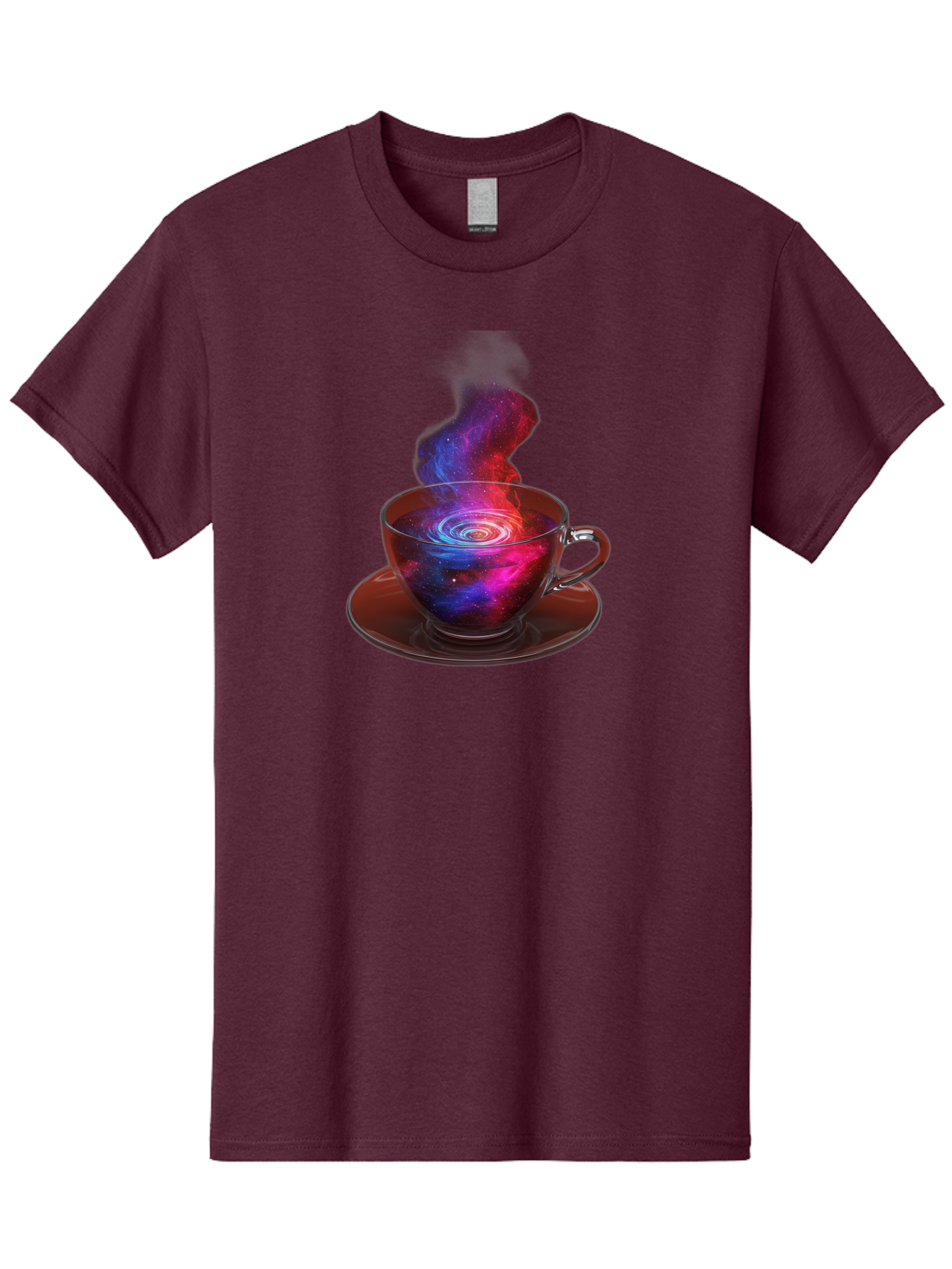 Galaxy-Tea-Cup Men'S Graphic Tee, 100% Cotton, Comfortable Casual Summer Wear, Machine Washable, Vintage Camera, Old Camera, Antique Camera, Black Camera, Classic Photography, Photography Equipment, Nostalgic Device, Film Camera, Camera Art Bao449