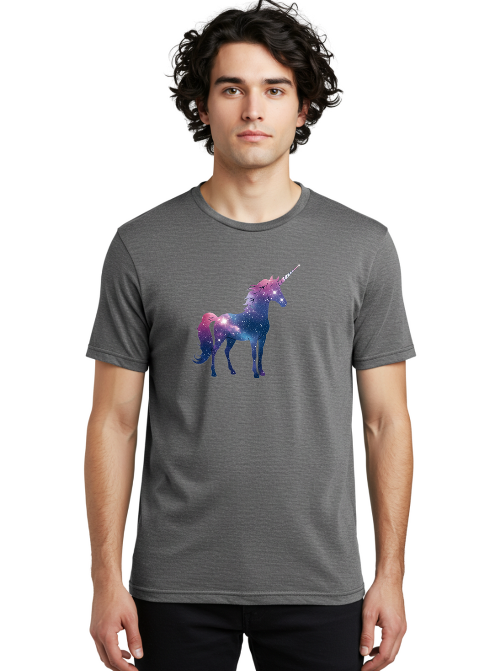 Galaxy-Unicorn Men'S Graphic Tee, 100% Cotton, Comfortable Casual Summer Wear, Machine Washable, Vintage Camera, Old Camera, Antique Camera, Black Camera, Classic Photography, Photography Equipment, Nostalgic Device, Film Camera, Camera Art Bao450