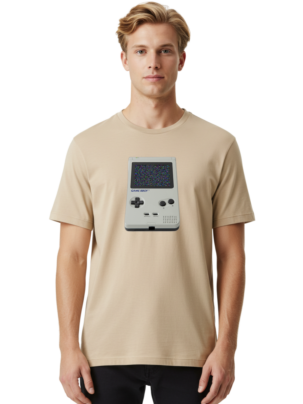 Game-Bboy Men'S Graphic Tee, 100% Cotton, Comfortable Casual Summer Wear, Machine Washable, Vintage Camera, Old Camera, Antique Camera, Black Camera, Classic Photography, Photography Equipment, Nostalgic Device, Film Camera, Camera Art Bao451