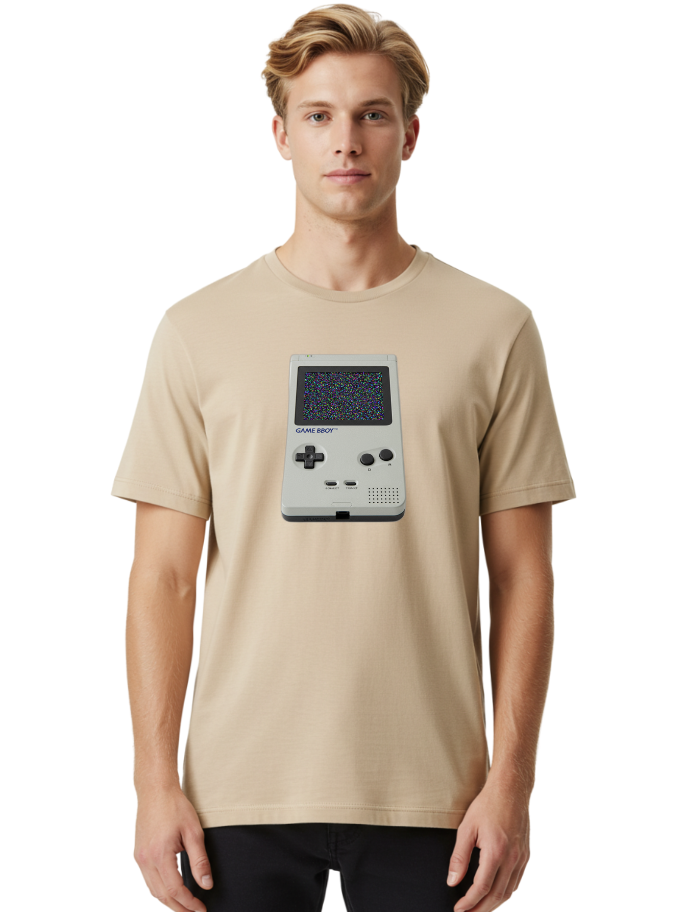 Game-Bboy Men'S Graphic Tee, 100% Cotton, Comfortable Casual Summer Wear, Machine Washable, Vintage Camera, Old Camera, Antique Camera, Black Camera, Classic Photography, Photography Equipment, Nostalgic Device, Film Camera, Camera Art Bao451