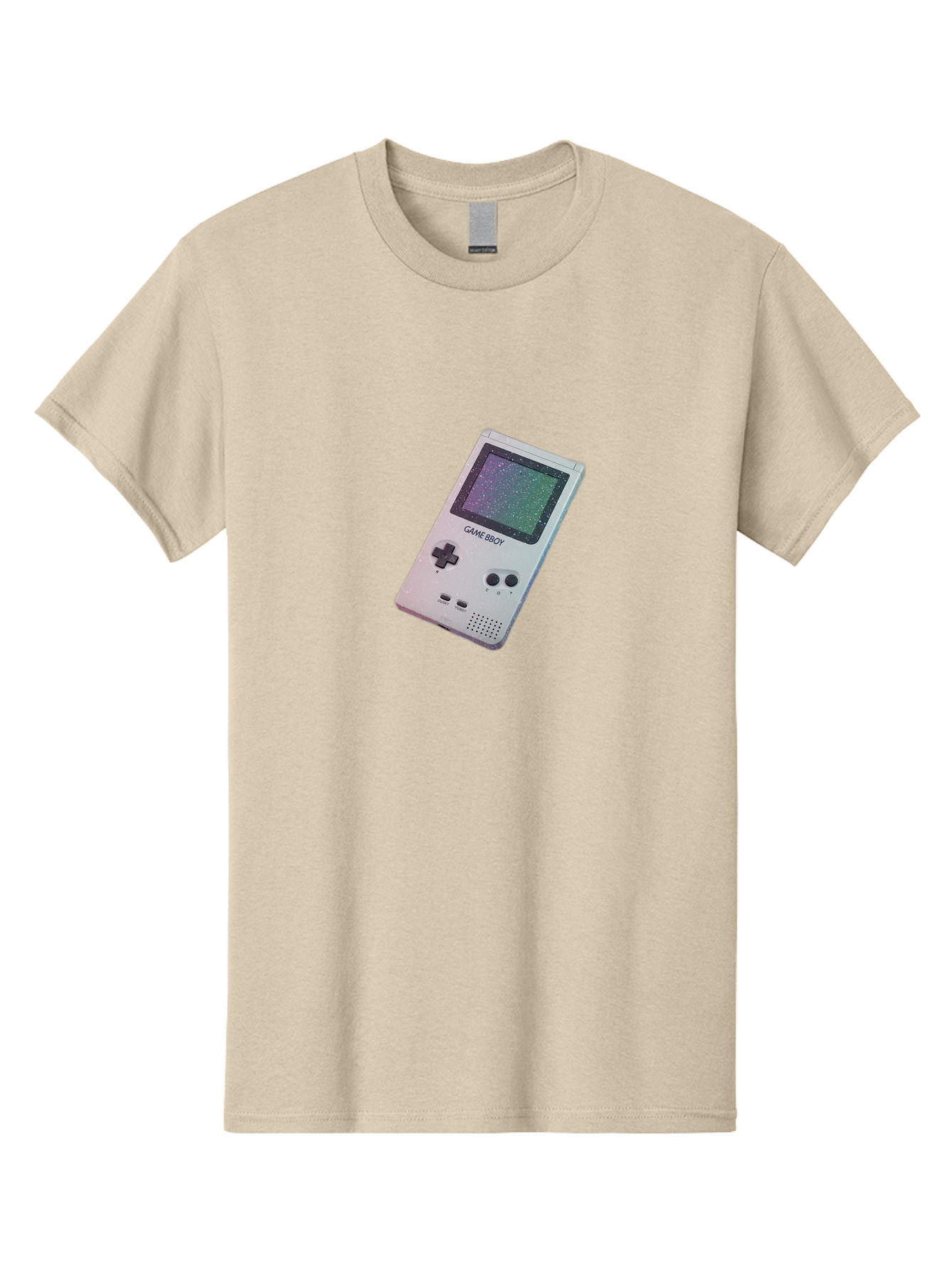 Game-Boy-1 Men'S Graphic Tee, 100% Cotton, Comfortable Casual Summer Wear, Machine Washable, Vintage Camera, Old Camera, Antique Camera, Black Camera, Classic Photography, Photography Equipment, Nostalgic Device, Film Camera, Camera Art Bao453
