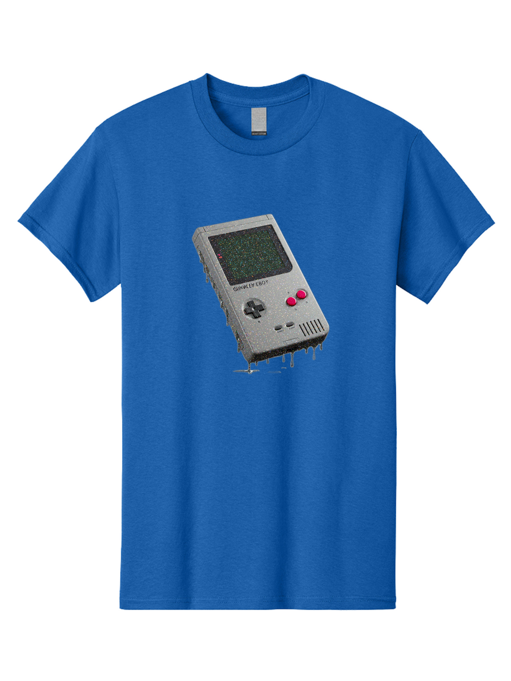 Game-Boy-2 Men'S Graphic Tee, 100% Cotton, Comfortable Casual Summer Wear, Machine Washable, Vintage Camera, Old Camera, Antique Camera, Black Camera, Classic Photography, Photography Equipment, Nostalgic Device, Film Camera, Camera Art Bao454