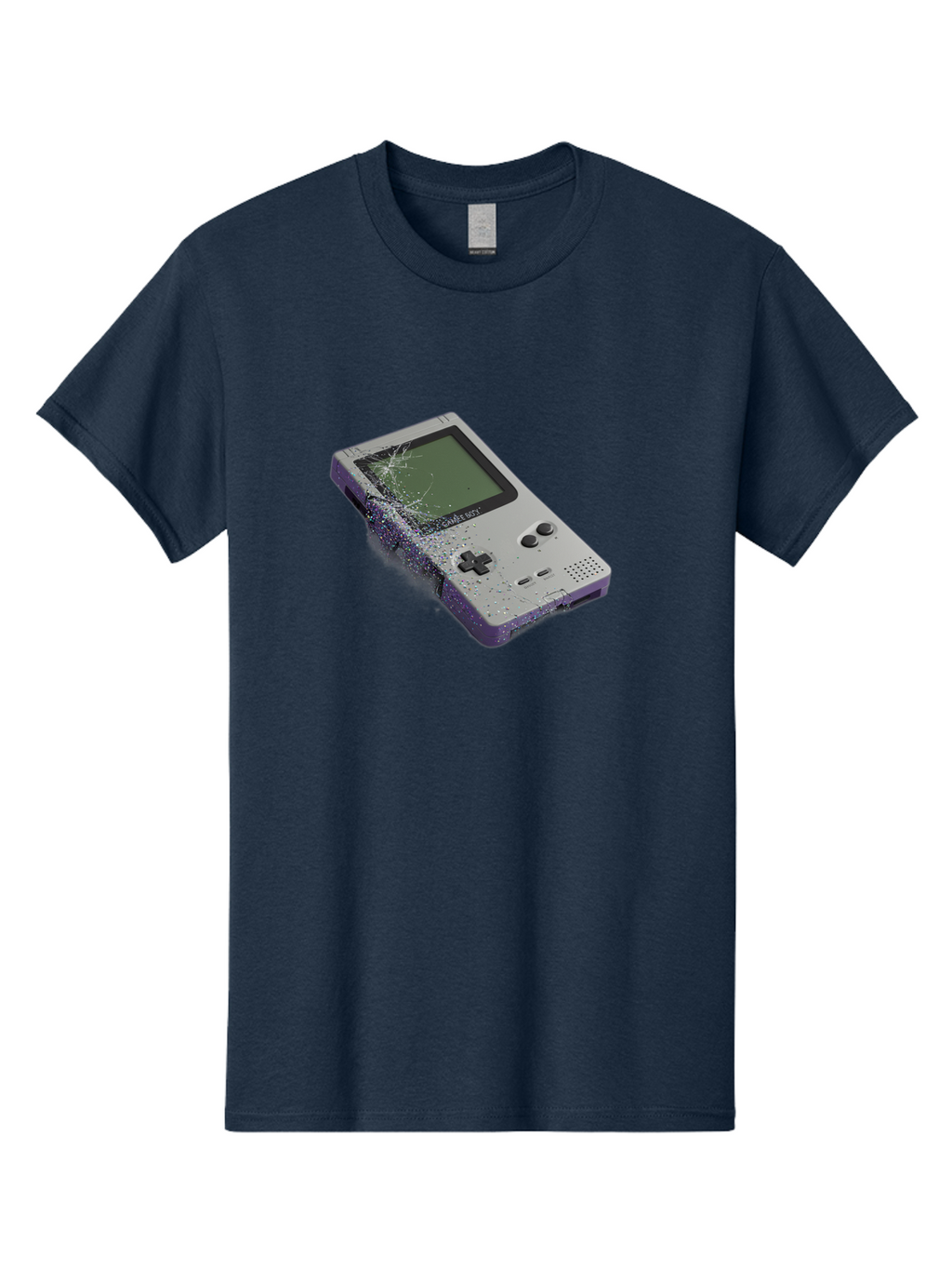Game-Boy-3 Men'S Graphic Tee, 100% Cotton, Comfortable Casual Summer Wear, Machine Washable, Vintage Camera, Old Camera, Antique Camera, Black Camera, Classic Photography, Photography Equipment, Nostalgic Device, Film Camera, Camera Art Bao455