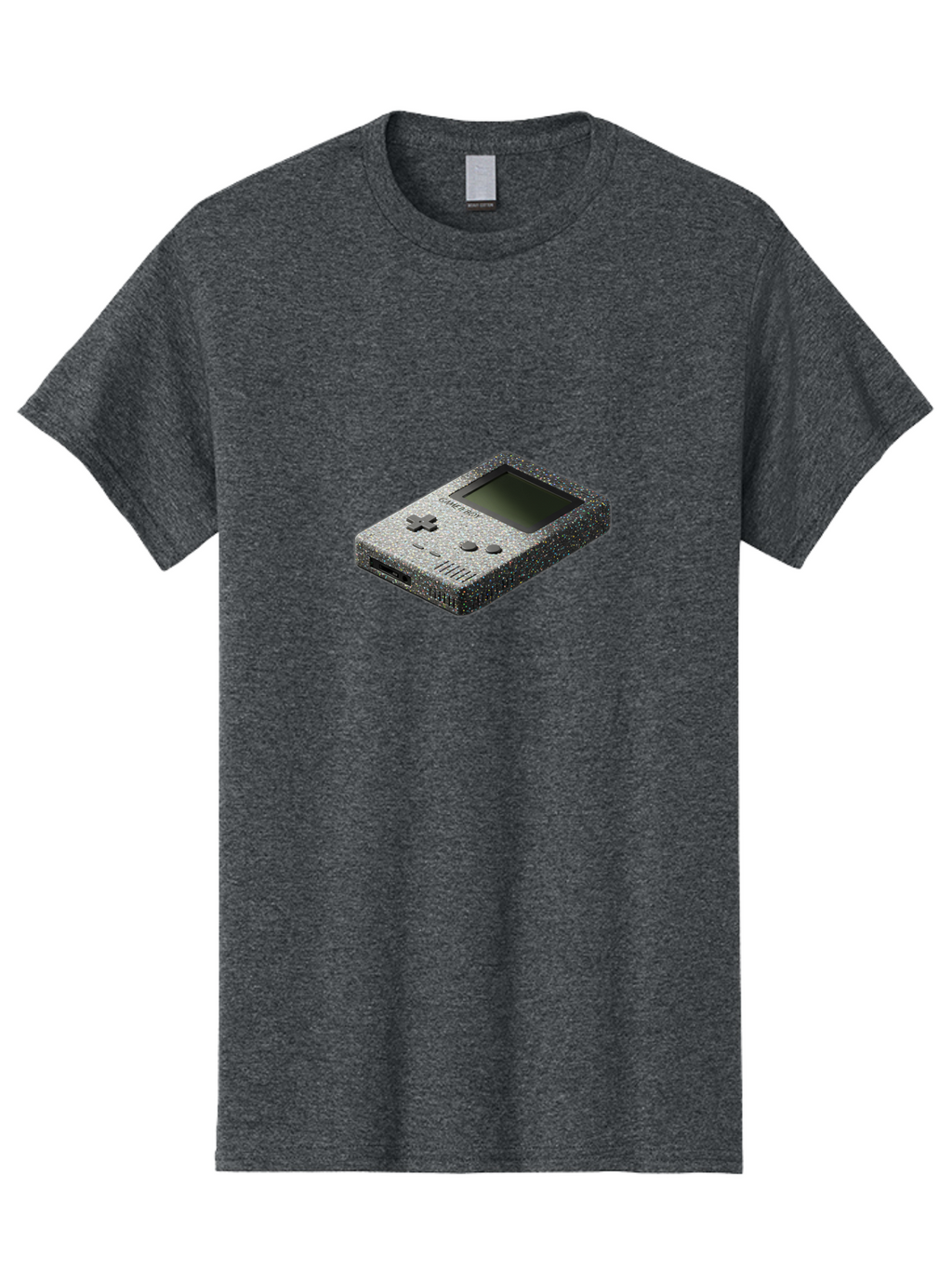 Gameboy Men'S Graphic Tee, 100% Cotton, Comfortable Casual Summer Wear, Machine Washable, Vintage Camera, Old Camera, Antique Camera, Black Camera, Classic Photography, Photography Equipment, Nostalgic Device, Film Camera, Camera Art Bao461