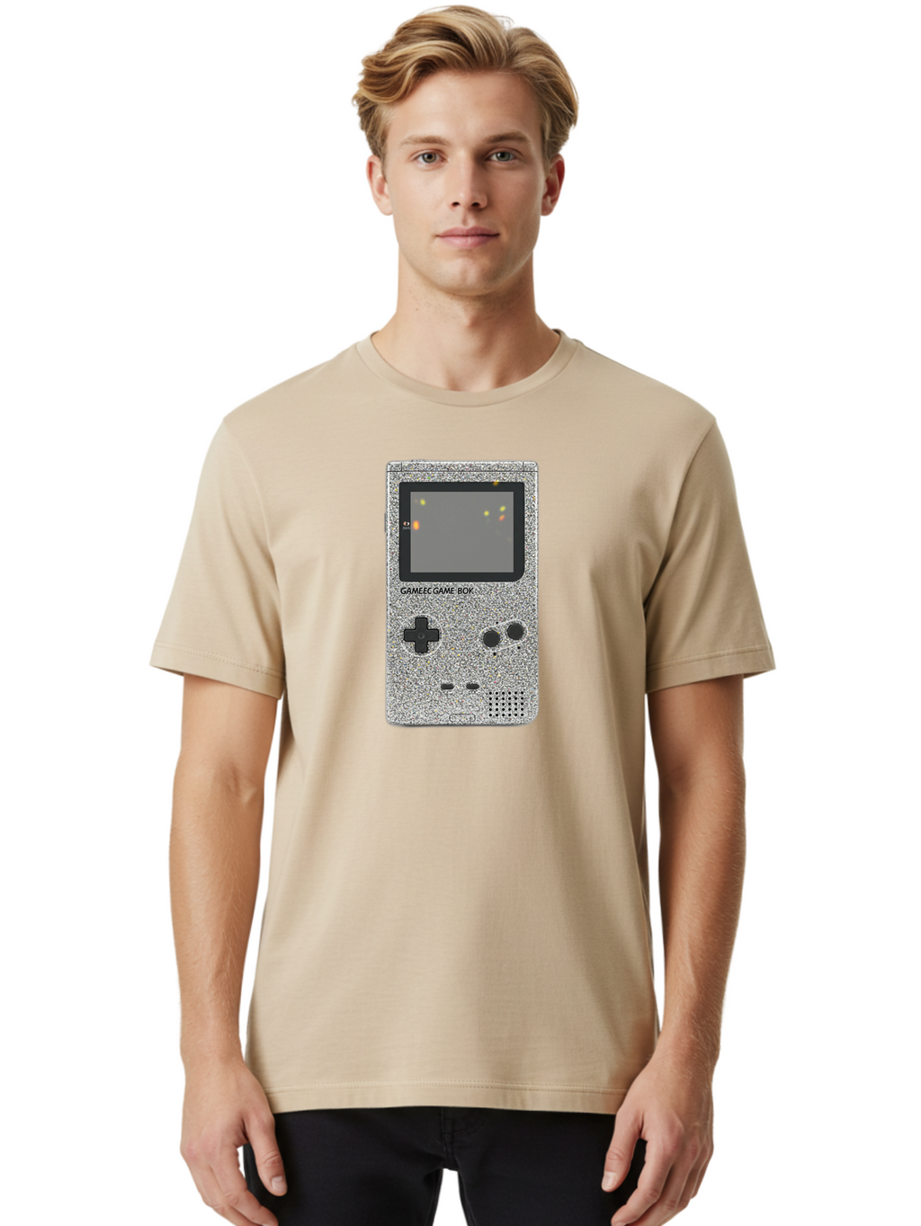 Gameec-Game-Box Men'S Graphic Tee, 100% Cotton, Comfortable Casual Summer Wear, Machine Washable, Vintage Camera, Old Camera, Antique Camera, Black Camera, Classic Photography, Photography Equipment, Nostalgic Device, Film Camera, Camera Art Bao462
