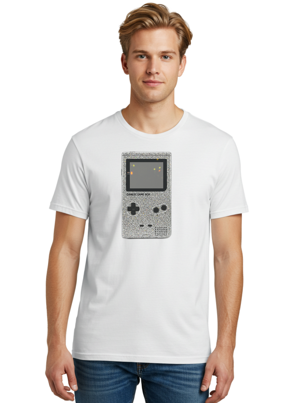 Gameec-Game-Box Men'S Graphic Tee, 100% Cotton, Comfortable Casual Summer Wear, Machine Washable, Vintage Camera, Old Camera, Antique Camera, Black Camera, Classic Photography, Photography Equipment, Nostalgic Device, Film Camera, Camera Art Bao462