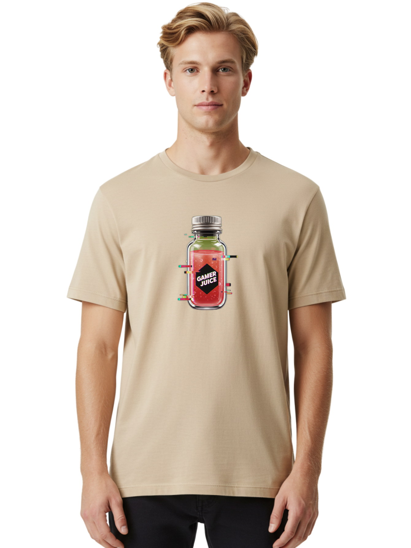 Gamer-Juice-1 Men'S Graphic Tee, 100% Cotton, Comfortable Casual Summer Wear, Machine Washable, Vintage Camera, Old Camera, Antique Camera, Black Camera, Classic Photography, Photography Equipment, Nostalgic Device, Film Camera, Camera Art Bao463