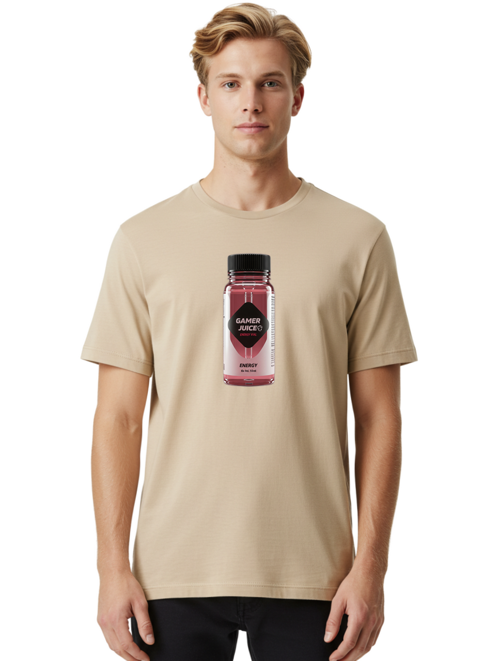 Gamer-Juice-2 Men'S Graphic Tee, 100% Cotton, Comfortable Casual Summer Wear, Machine Washable, Vintage Camera, Old Camera, Antique Camera, Black Camera, Classic Photography, Photography Equipment, Nostalgic Device, Film Camera, Camera Art Bao464