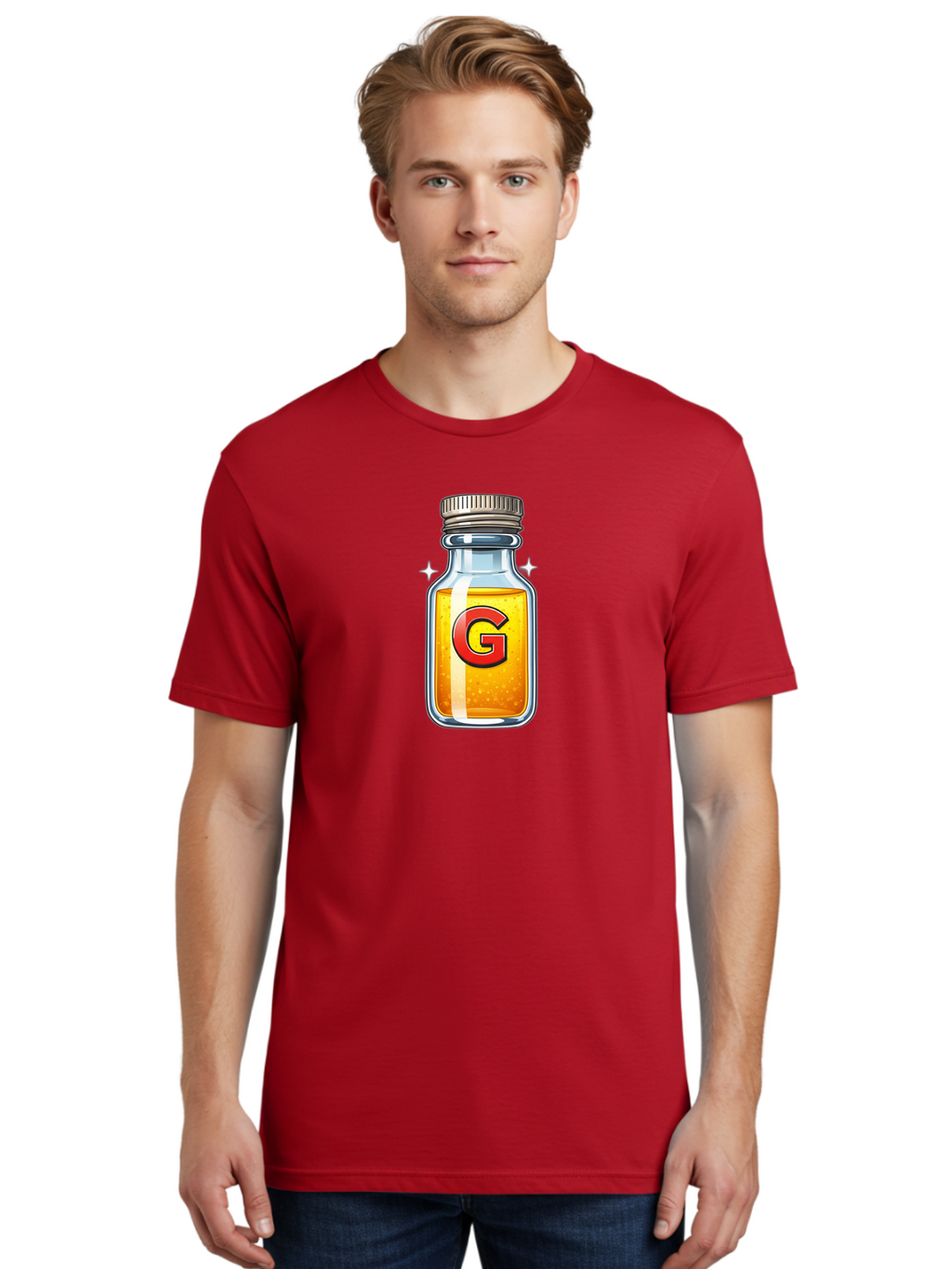 Gatorade-Bottle Men'S Graphic Tee, 100% Cotton, Comfortable Casual Summer Wear, Machine Washable, Vintage Camera, Old Camera, Antique Camera, Black Camera, Classic Photography, Photography Equipment, Nostalgic Device, Film Camera, Camera Art Bao468