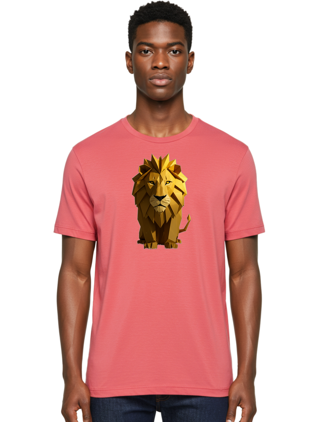 Geometric-Lion Men'S Graphic Tee, 100% Cotton, Comfortable Casual Summer Wear, Machine Washable, Vintage Camera, Old Camera, Antique Camera, Black Camera, Classic Photography, Photography Equipment, Nostalgic Device, Film Camera, Camera Art Bao470
