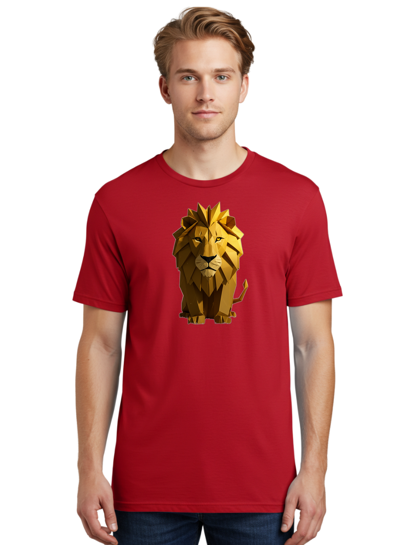 Geometric-Lion Men'S Graphic Tee, 100% Cotton, Comfortable Casual Summer Wear, Machine Washable, Vintage Camera, Old Camera, Antique Camera, Black Camera, Classic Photography, Photography Equipment, Nostalgic Device, Film Camera, Camera Art Bao470