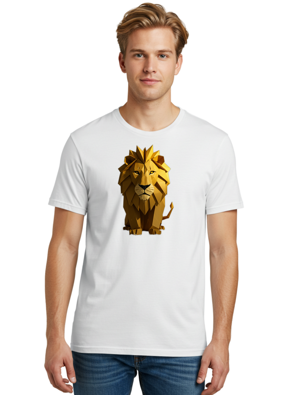Geometric-Lion Men'S Graphic Tee, 100% Cotton, Comfortable Casual Summer Wear, Machine Washable, Vintage Camera, Old Camera, Antique Camera, Black Camera, Classic Photography, Photography Equipment, Nostalgic Device, Film Camera, Camera Art Bao470