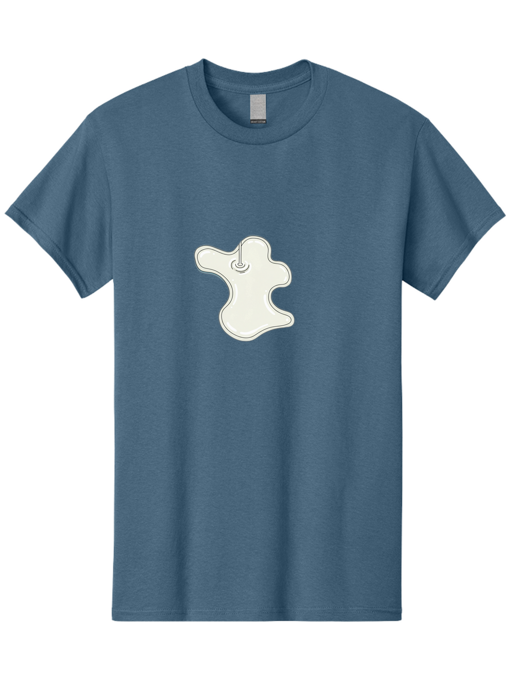 Ghost Men'S Graphic Tee, 100% Cotton, Comfortable Casual Summer Wear, Machine Washable, Vintage Camera, Old Camera, Antique Camera, Black Camera, Classic Photography, Photography Equipment, Nostalgic Device, Film Camera, Camera Art Bao471