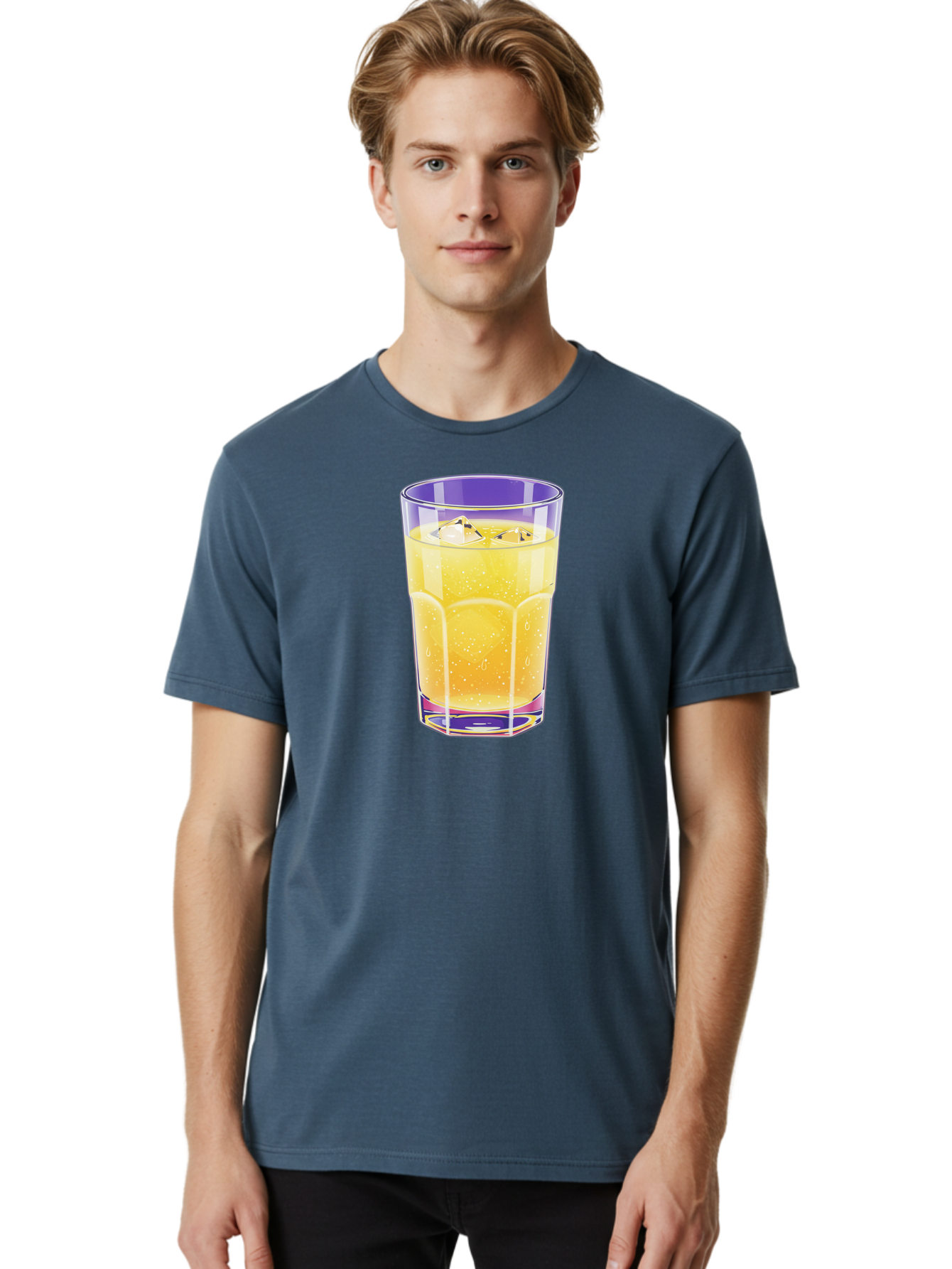 Glass-Of-Lemonade-1 Men'S Graphic Tee, 100% Cotton, Comfortable Casual Summer Wear, Machine Washable, Vintage Camera, Old Camera, Antique Camera, Black Camera, Classic Photography, Photography Equipment, Nostalgic Device, Film Camera, Bao474