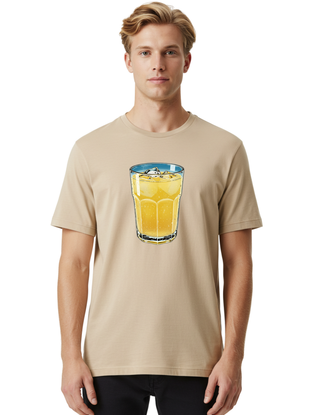 Glass-Of-Lemonade-2 Men'S Graphic Tee, 100% Cotton, Comfortable Casual Summer Wear, Machine Washable, Vintage Camera, Old Camera, Antique Camera, Black Camera, Classic Photography, Photography Equipment, Nostalgic Device, Film Camera, Bao475