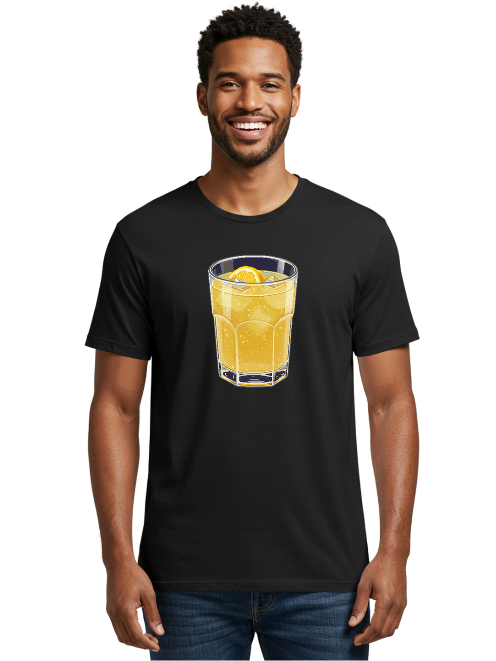 Glass-Of-Lemonade-3 Men'S Graphic Tee, 100% Cotton, Comfortable Casual Summer Wear, Machine Washable, Vintage Camera, Old Camera, Antique Camera, Black Camera, Classic Photography, Photography Equipment, Nostalgic Device, Film Camera, Bao476
