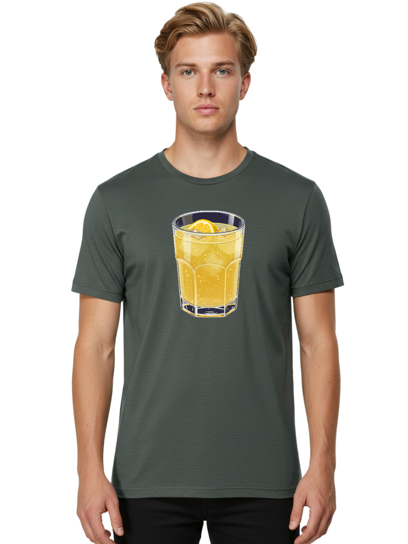 Glass-Of-Lemonade-3 Men'S Graphic Tee, 100% Cotton, Comfortable Casual Summer Wear, Machine Washable, Vintage Camera, Old Camera, Antique Camera, Black Camera, Classic Photography, Photography Equipment, Nostalgic Device, Film Camera, Bao476