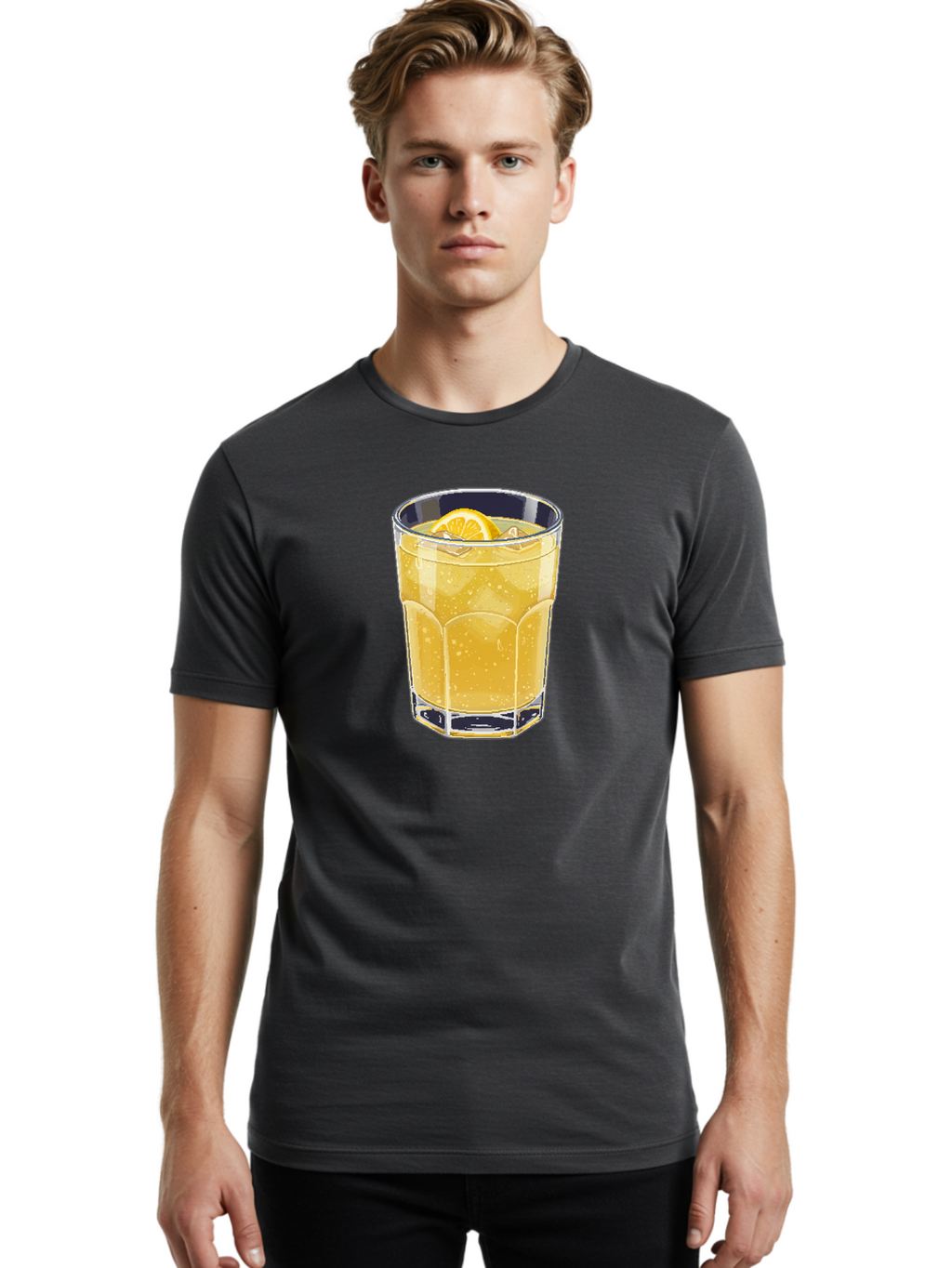 Glass-Of-Lemonade-3 Men'S Graphic Tee, 100% Cotton, Comfortable Casual Summer Wear, Machine Washable, Vintage Camera, Old Camera, Antique Camera, Black Camera, Classic Photography, Photography Equipment, Nostalgic Device, Film Camera, Bao476