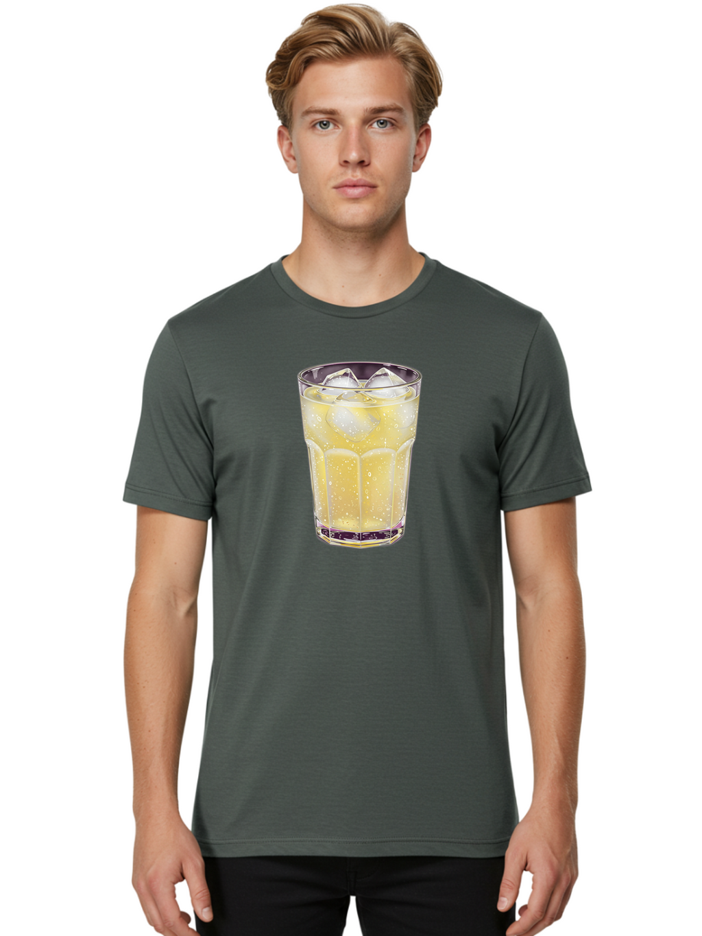 Glass-Of-Lemonade-4 Men'S Graphic Tee, 100% Cotton, Comfortable Casual Summer Wear, Machine Washable, Vintage Camera, Old Camera, Antique Camera, Black Camera, Classic Photography, Photography Equipment, Nostalgic Device, Film Camera, Bao477