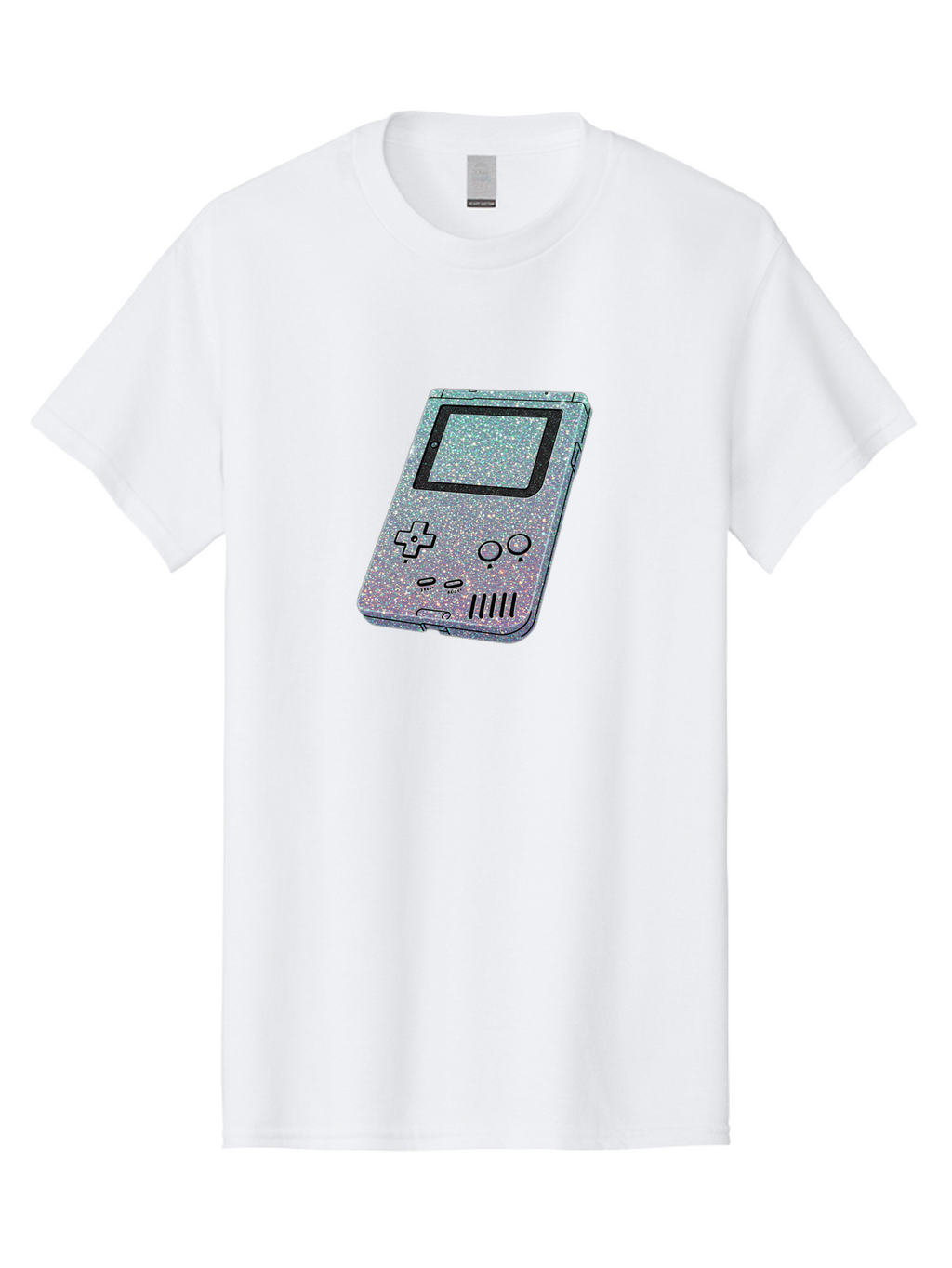 Glitter-Game-Boy Men'S Graphic Tee, 100% Cotton, Comfortable Casual Summer Wear, Machine Washable, Vintage Camera, Old Camera, Antique Camera, Black Camera, Classic Photography, Photography Equipment, Nostalgic Device, Film Camera, Camera Art Bao483