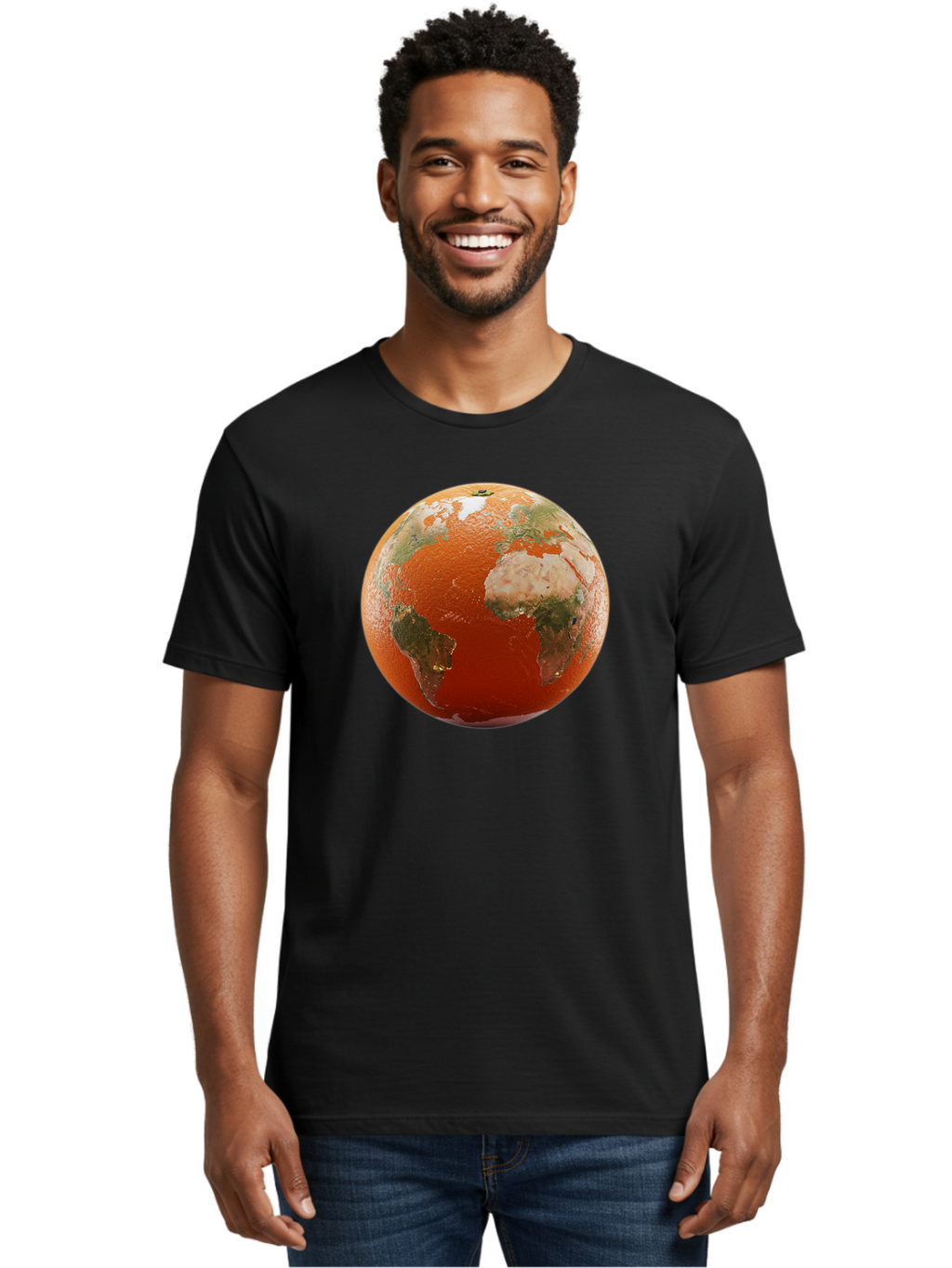 Globe-1 Men'S Graphic Tee, 100% Cotton, Comfortable Casual Summer Wear, Machine Washable, Vintage Camera, Old Camera, Antique Camera, Black Camera, Classic Photography, Photography Equipment, Nostalgic Device, Film Camera, Camera Art Bao485