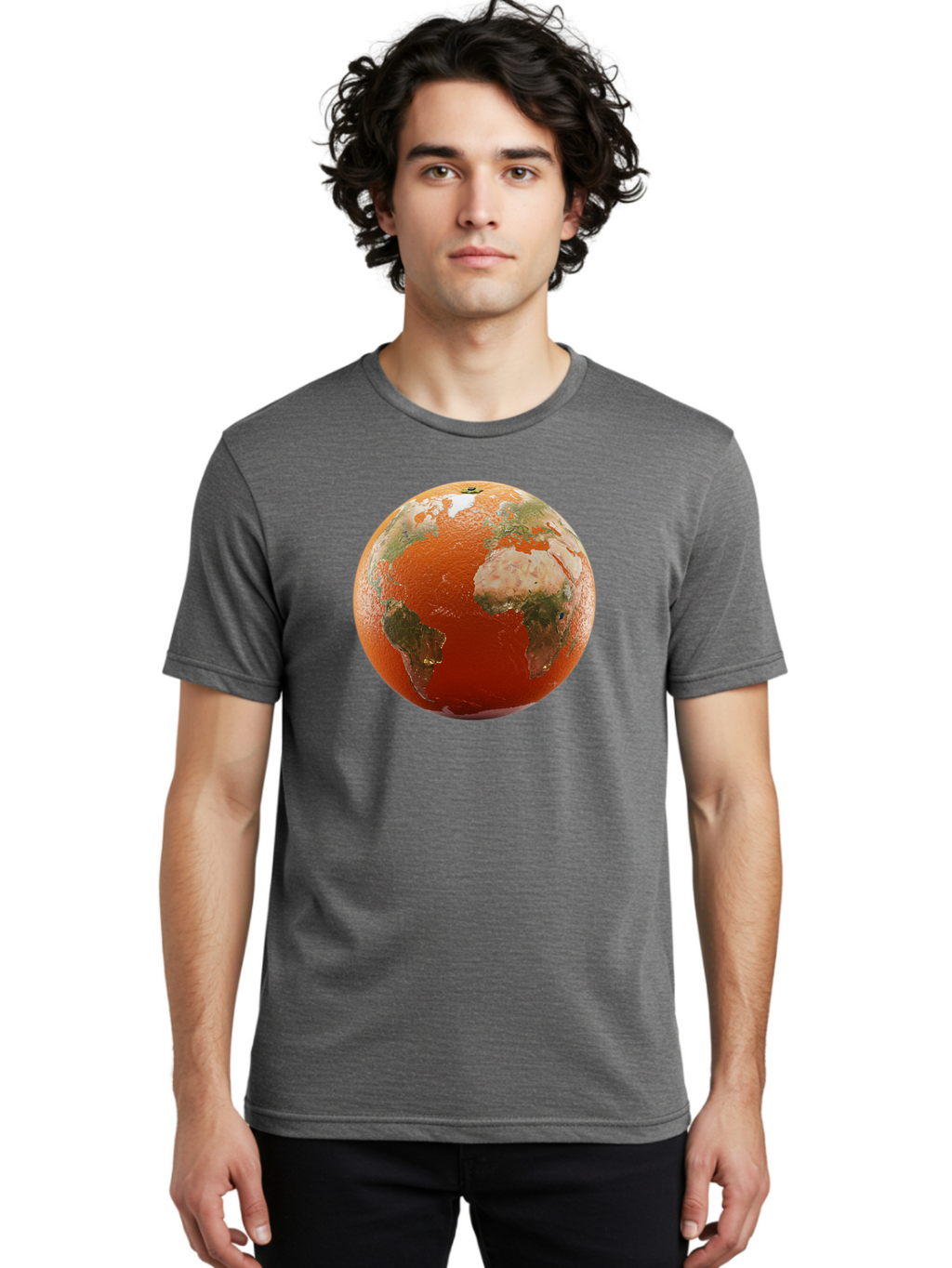 Globe-1 Men'S Graphic Tee, 100% Cotton, Comfortable Casual Summer Wear, Machine Washable, Vintage Camera, Old Camera, Antique Camera, Black Camera, Classic Photography, Photography Equipment, Nostalgic Device, Film Camera, Camera Art Bao485