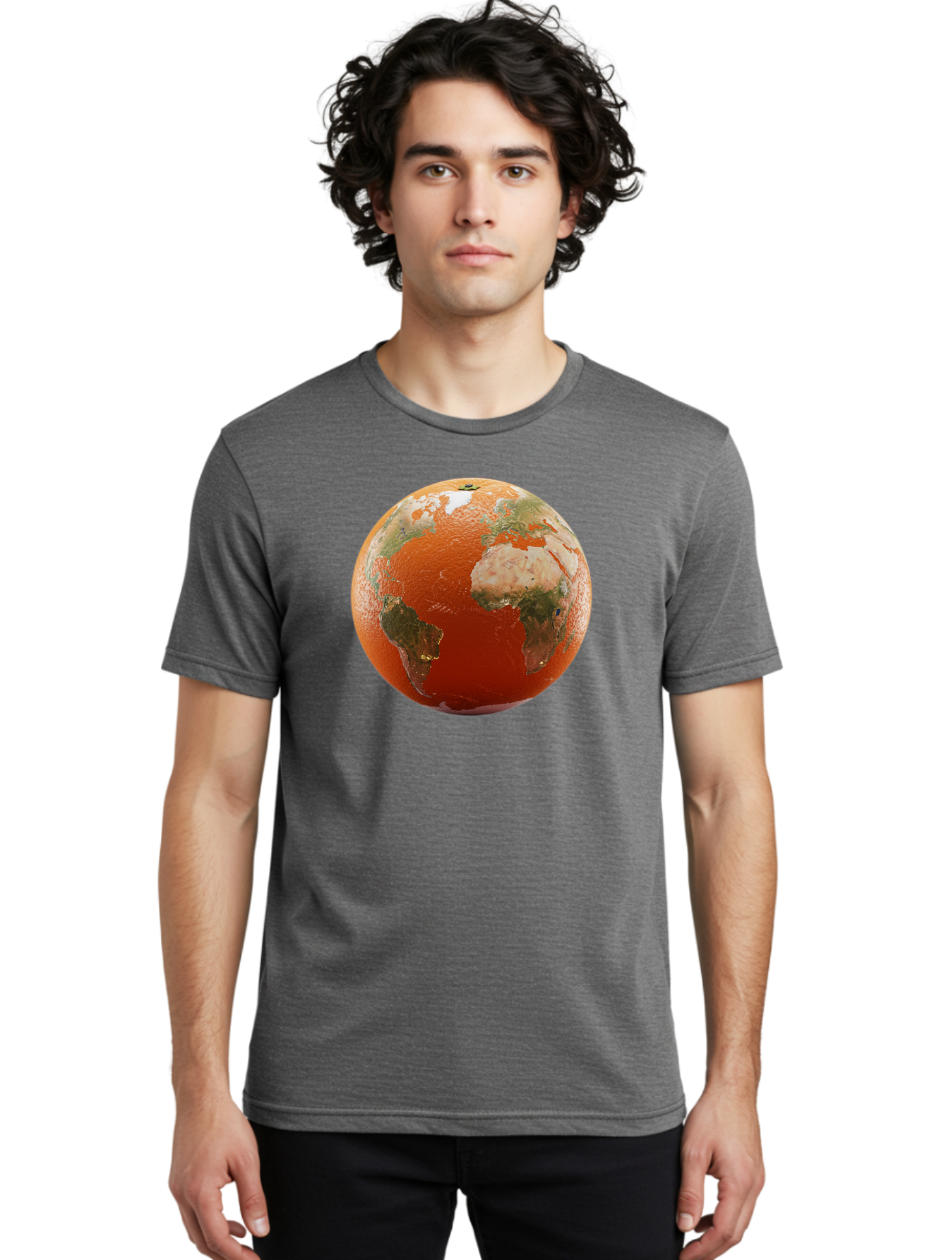 Globe-1 Men'S Graphic Tee, 100% Cotton, Comfortable Casual Summer Wear, Machine Washable, Vintage Camera, Old Camera, Antique Camera, Black Camera, Classic Photography, Photography Equipment, Nostalgic Device, Film Camera, Camera Art Bao485