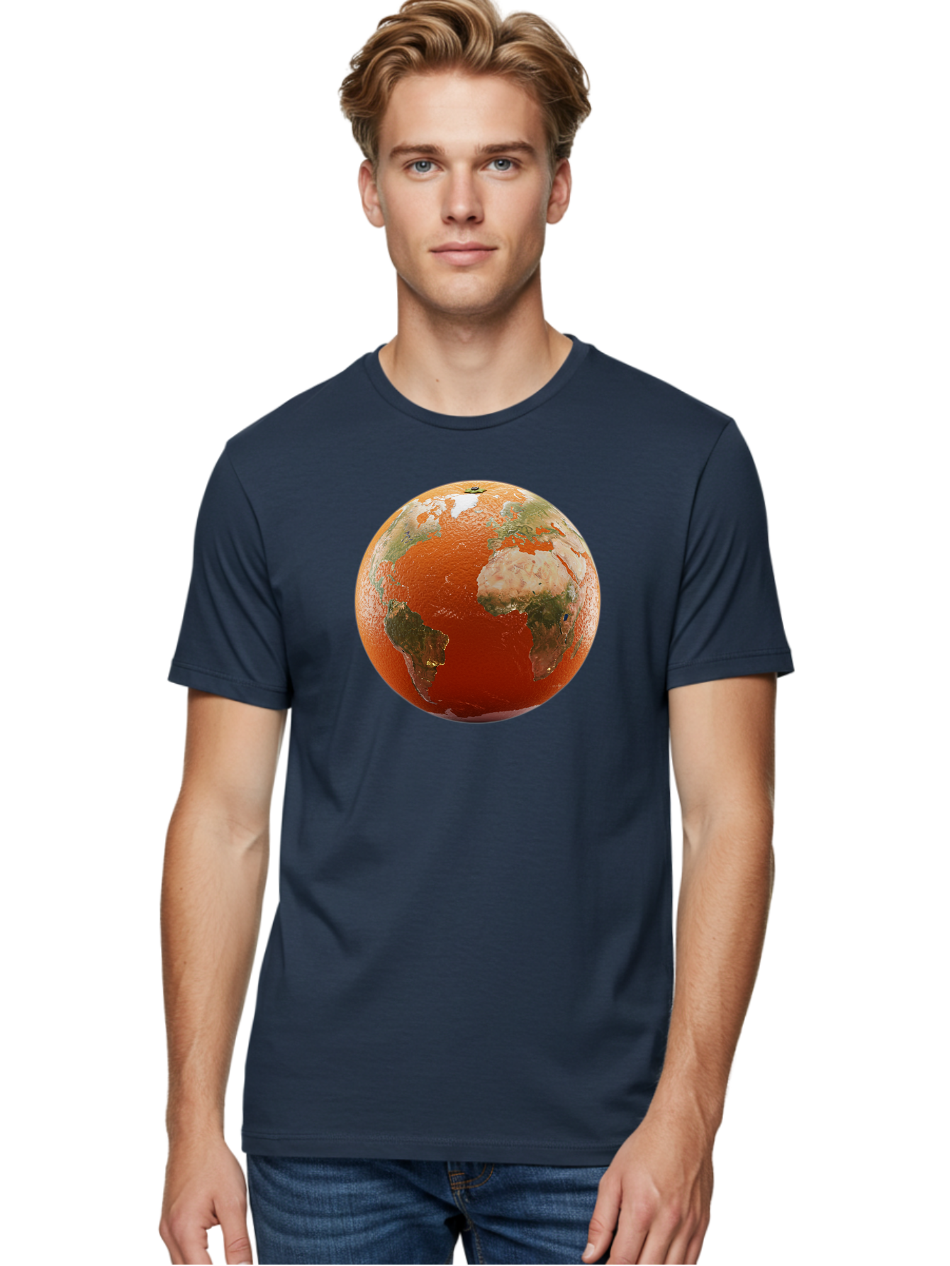 Globe-1 Men'S Graphic Tee, 100% Cotton, Comfortable Casual Summer Wear, Machine Washable, Vintage Camera, Old Camera, Antique Camera, Black Camera, Classic Photography, Photography Equipment, Nostalgic Device, Film Camera, Camera Art Bao485