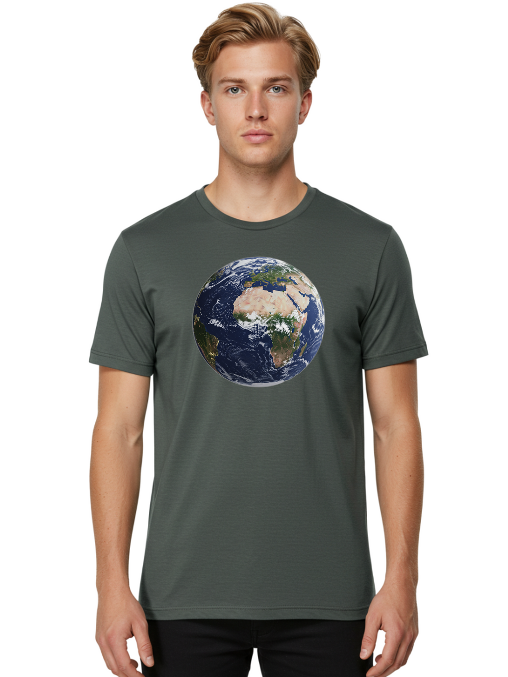 Globe-Africa Men'S Graphic Tee, 100% Cotton, Comfortable Casual Summer Wear, Machine Washable, Vintage Camera, Old Camera, Antique Camera, Black Camera, Classic Photography, Photography Equipment, Nostalgic Device, Film Camera, Camera Art Bao486