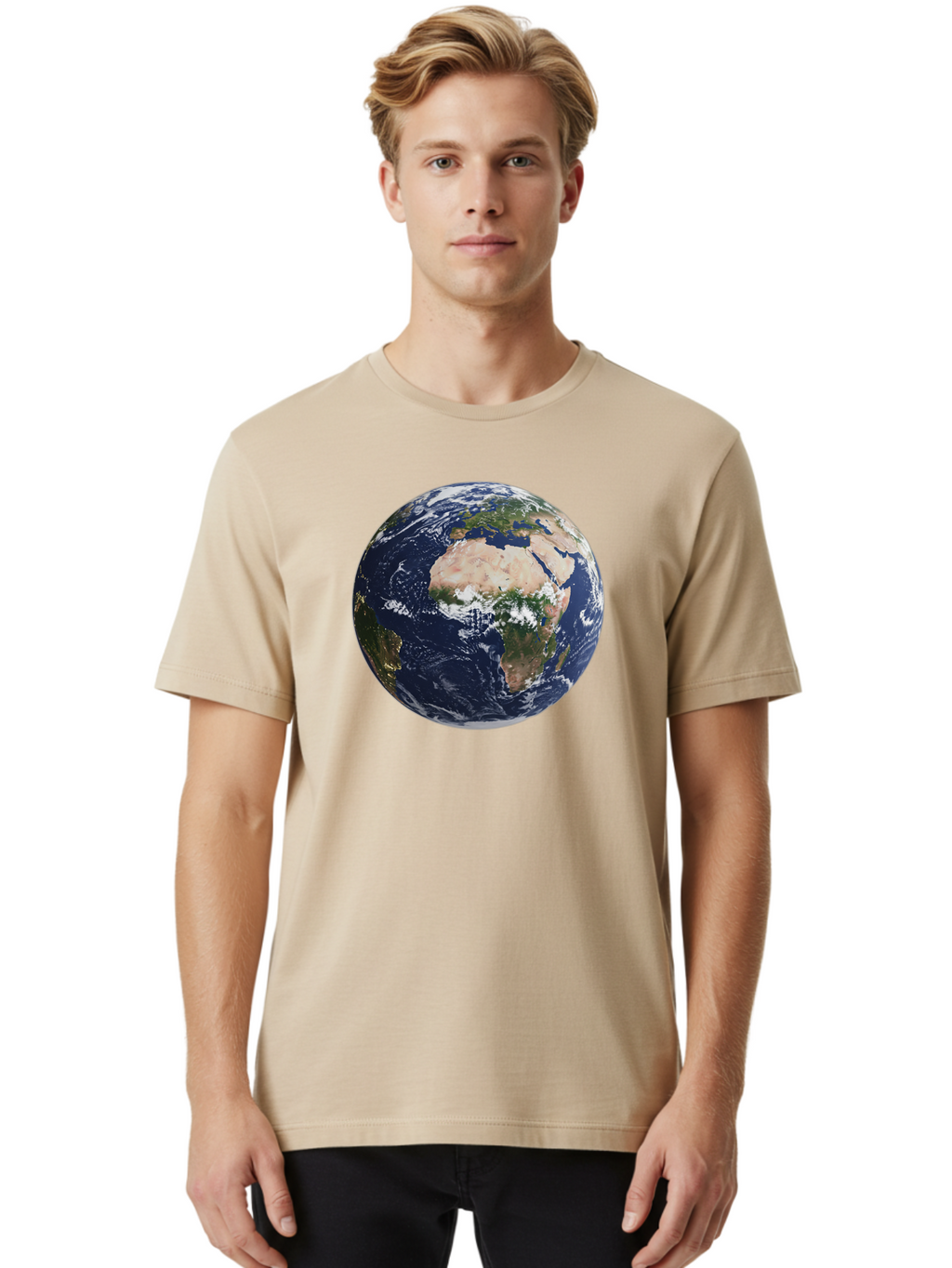 Globe-Africa Men'S Graphic Tee, 100% Cotton, Comfortable Casual Summer Wear, Machine Washable, Vintage Camera, Old Camera, Antique Camera, Black Camera, Classic Photography, Photography Equipment, Nostalgic Device, Film Camera, Camera Art Bao486