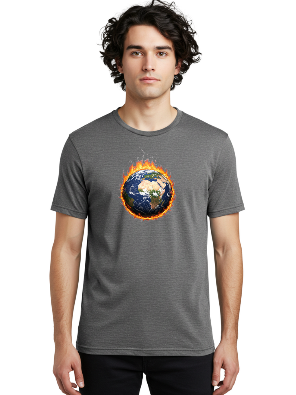 Globe-On-Fire Men'S Graphic Tee, 100% Cotton, Comfortable Casual Summer Wear, Machine Washable, Vintage Camera, Old Camera, Antique Camera, Black Camera, Classic Photography, Photography Equipment, Nostalgic Device, Film Camera, Camera Art Bao488